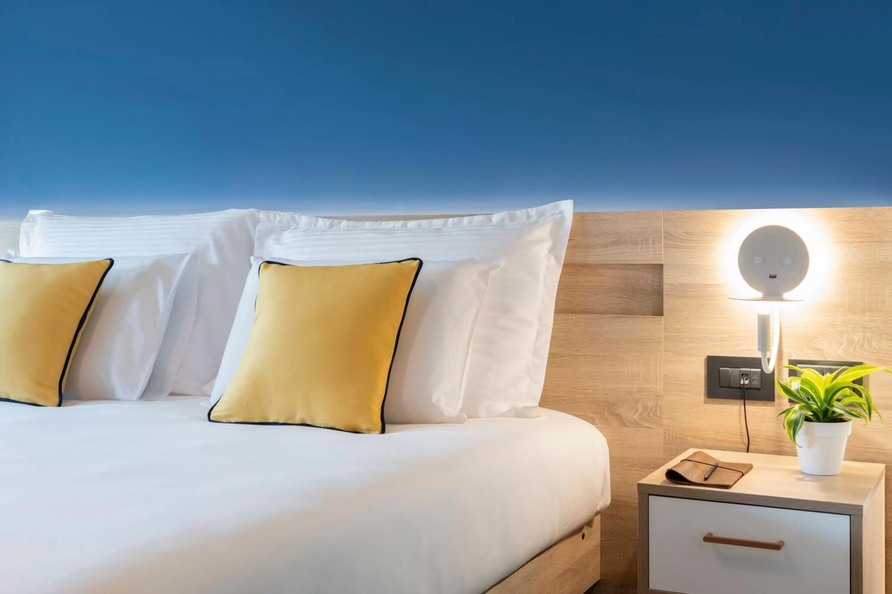 Bed in Antoniel Suites