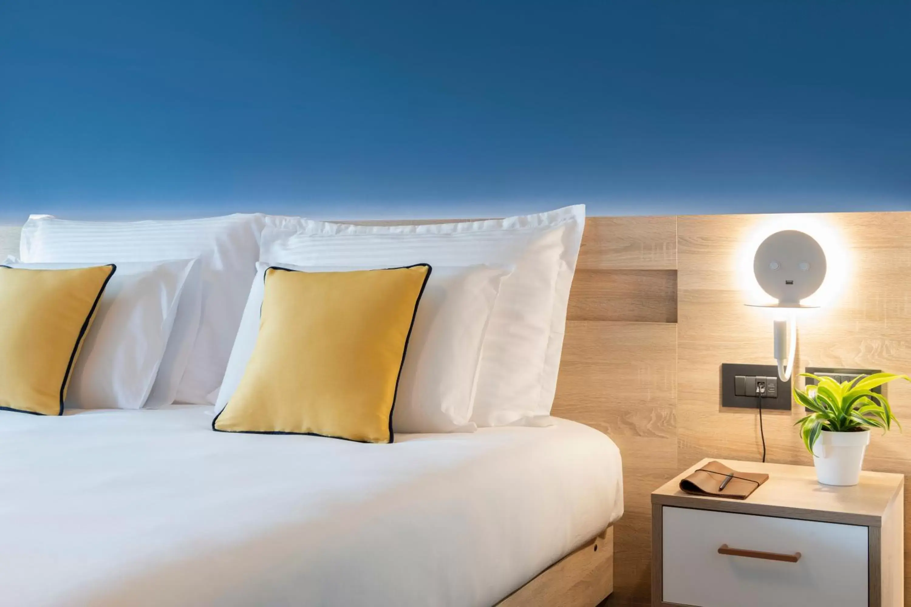 Bed in Antoniel Suites Bed in Antoniel Suites