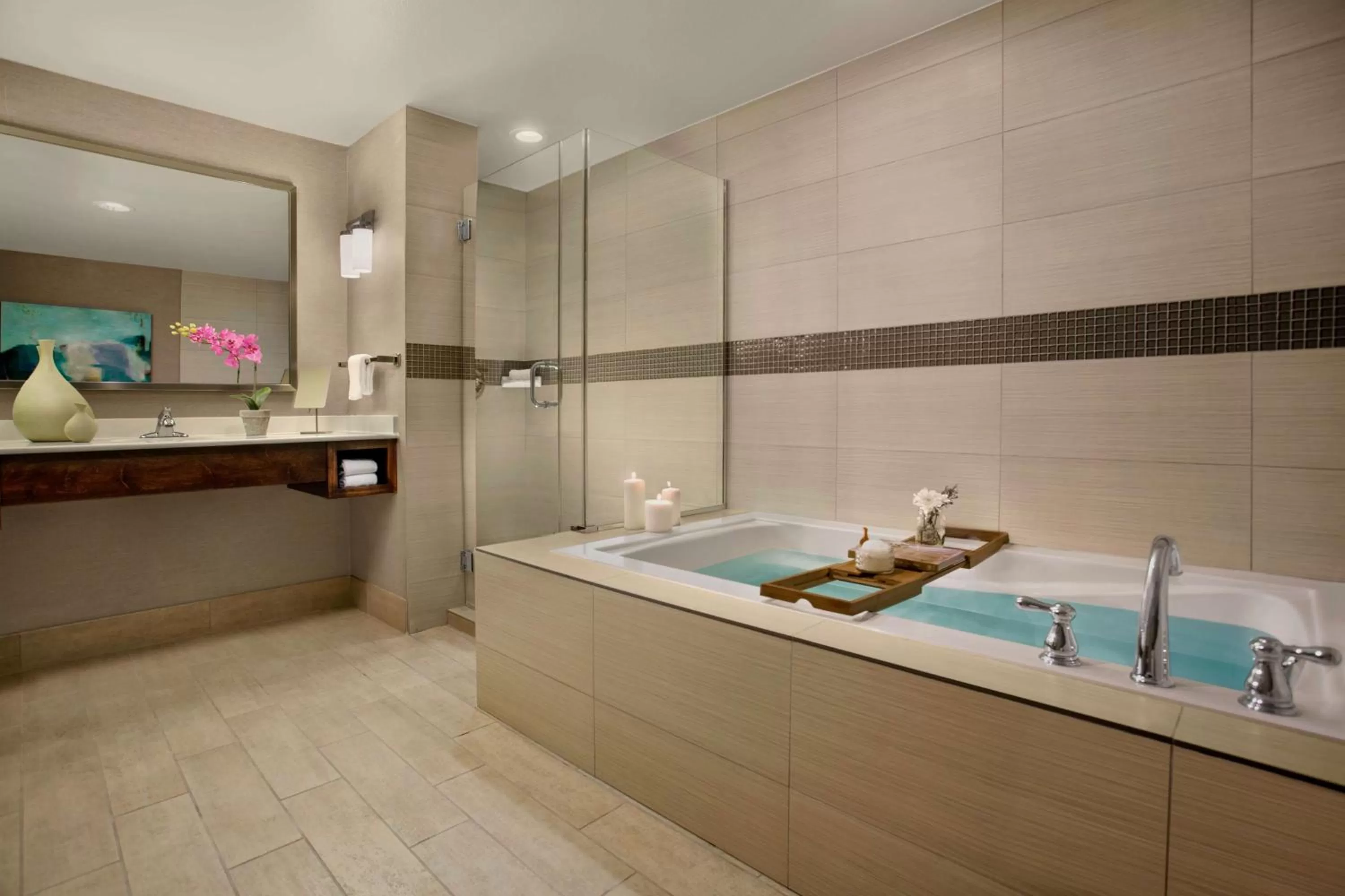 Bathroom in Hilton Garden Inn Lubbock