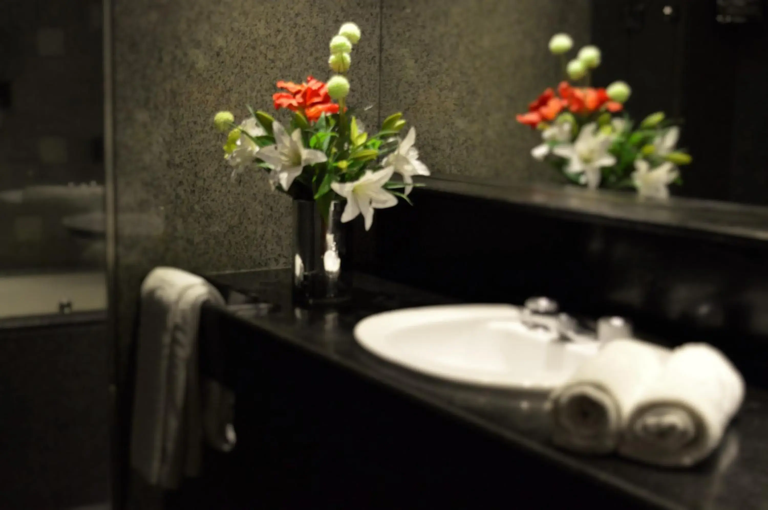 Bathroom in South American Copacabana Hotel