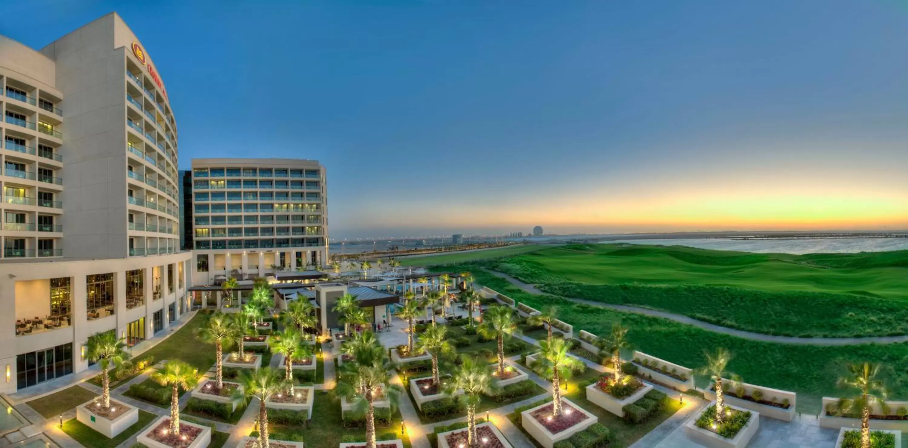 Property building, City View in Crowne Plaza Yas Island, an IHG Hotel