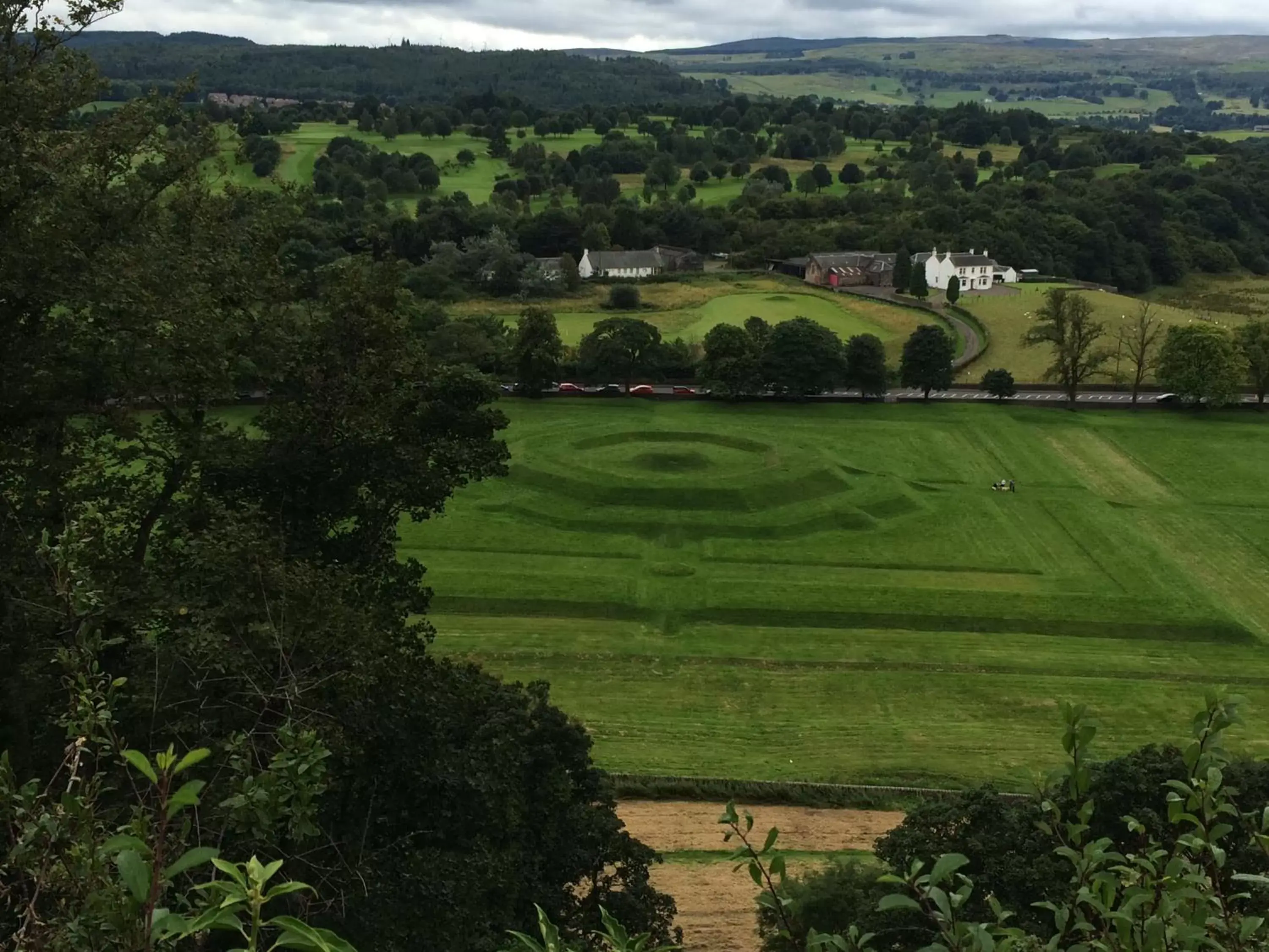 View (from property/room), Bird's-eye View in Castlecroft Bed and Breakfast