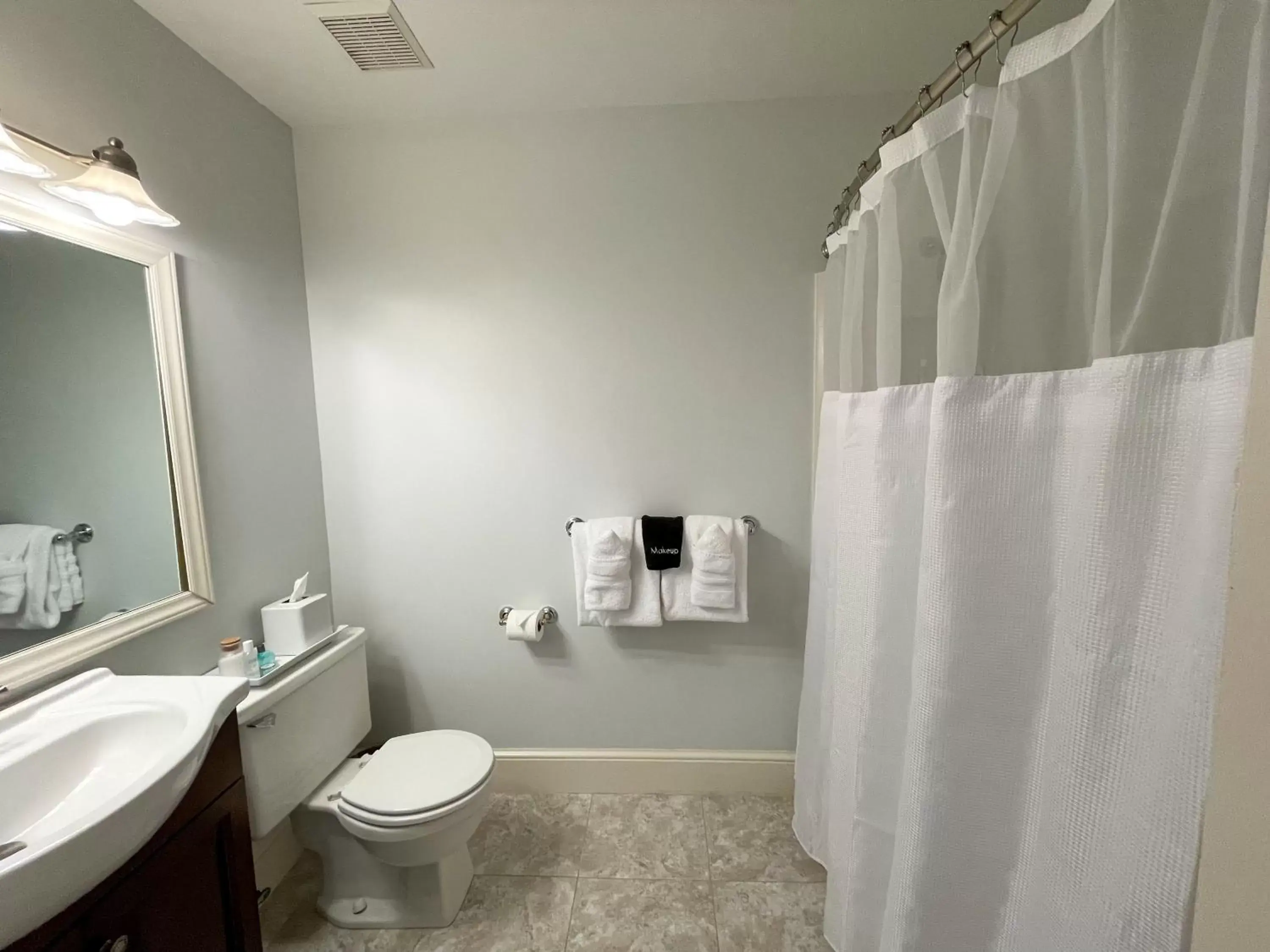 Bathroom in Meadows Inn