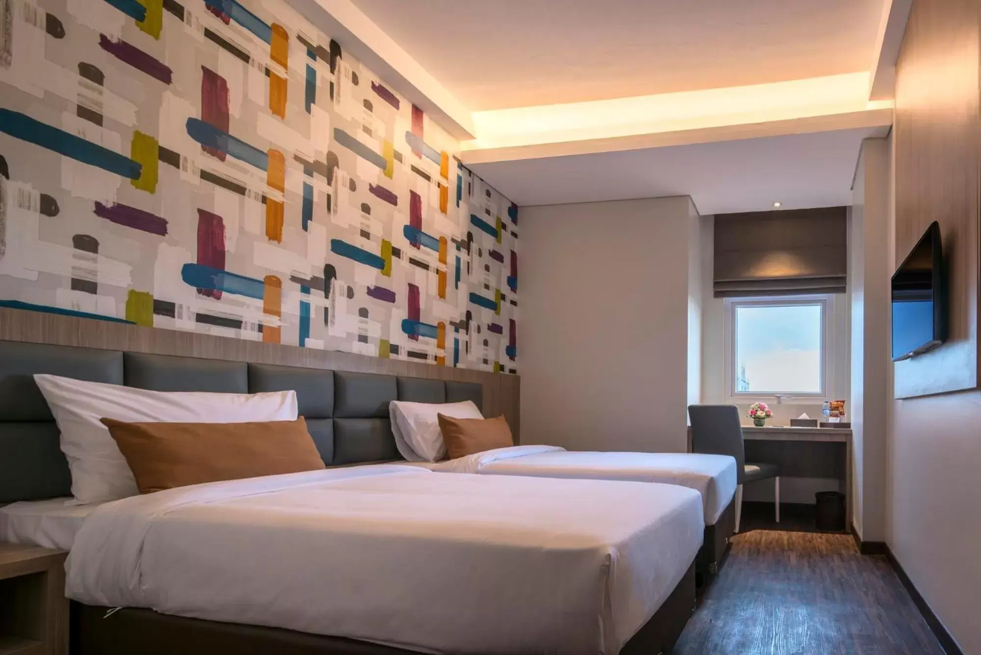 Bedroom, Bed in Hotel 88 ITC Fatmawati Jakarta By WH