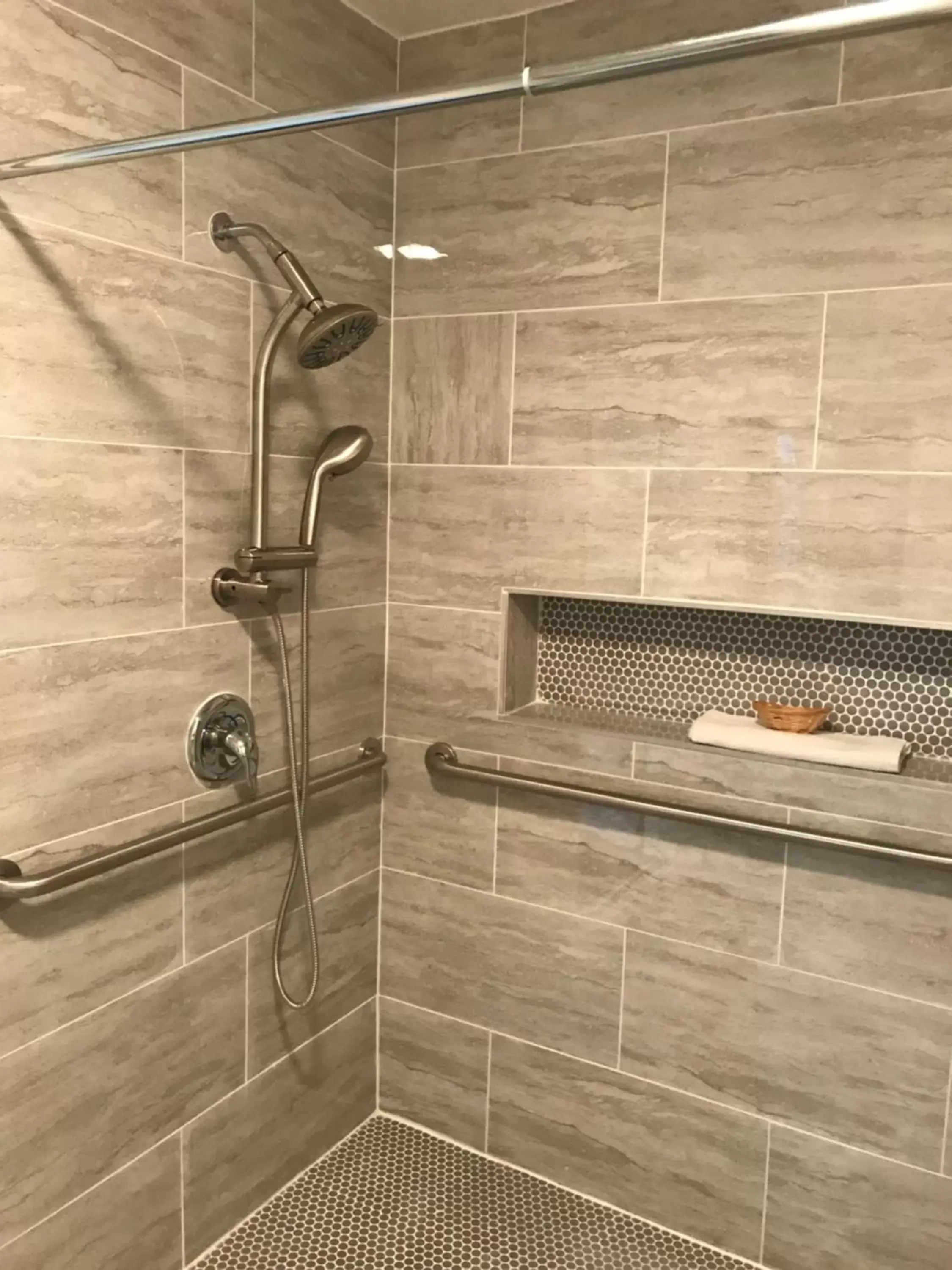 Shower, Bathroom in Desert Inn
