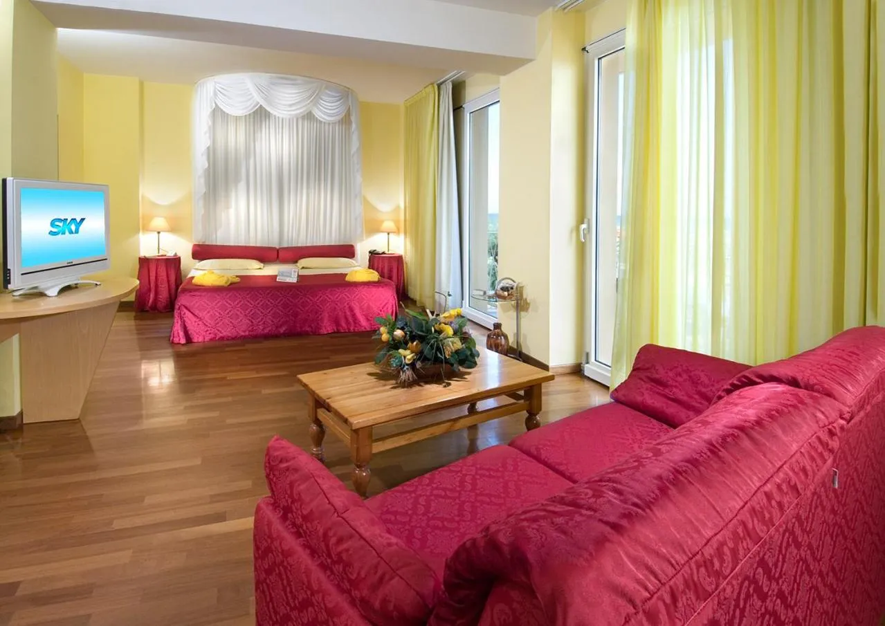 Bed in Hotel Resort Marinella