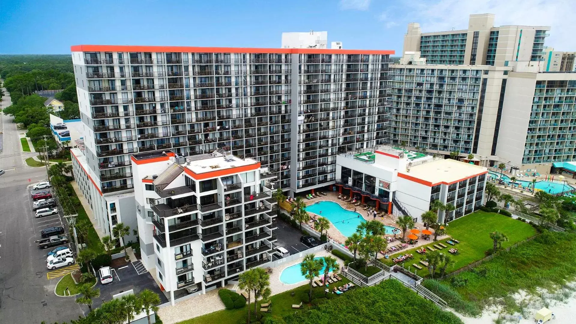 Bird's eye view, Bird's-eye View in Grande Cayman Resort