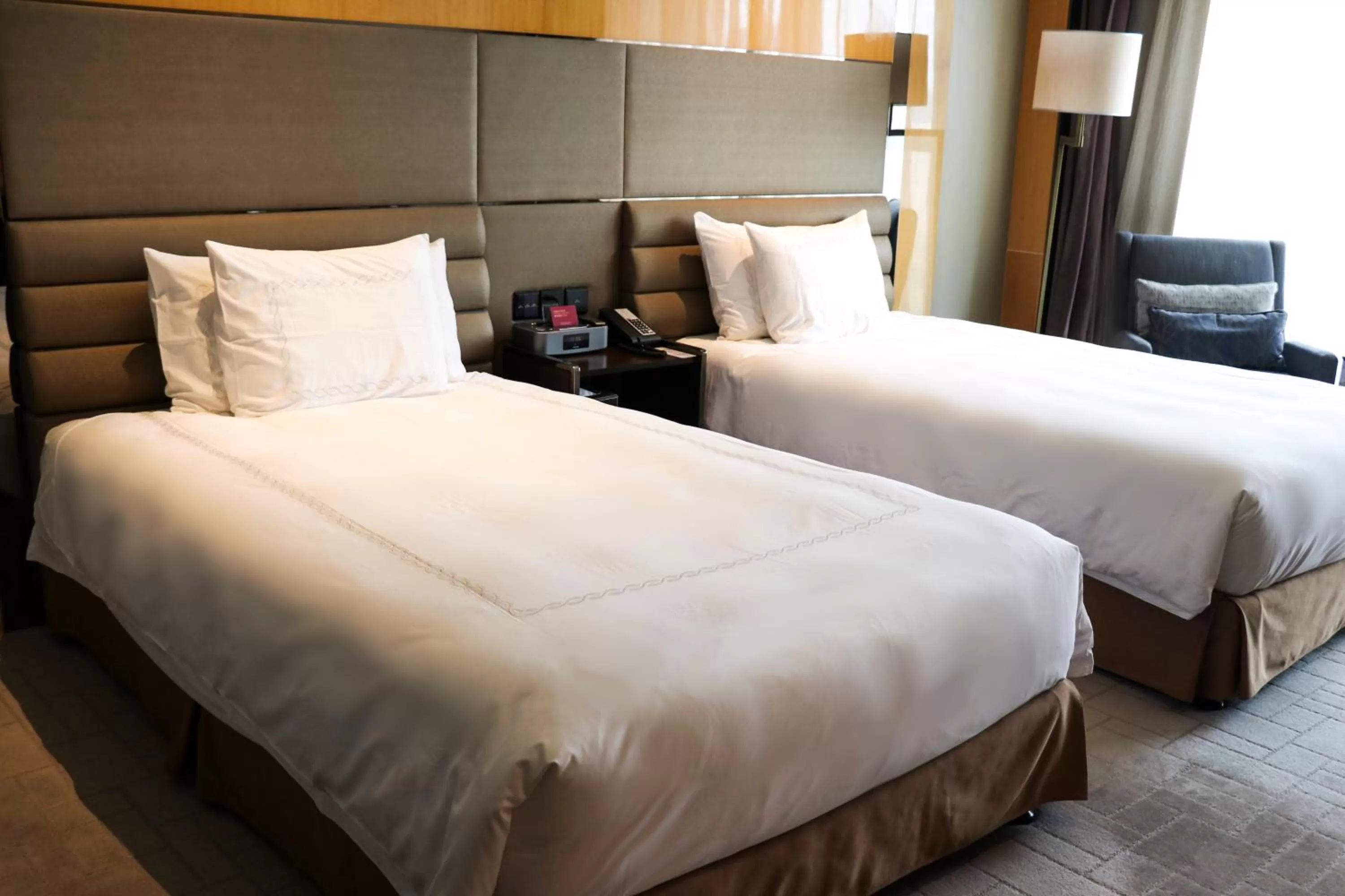 Bed in Crowne Plaza Beijing Lido by IHG