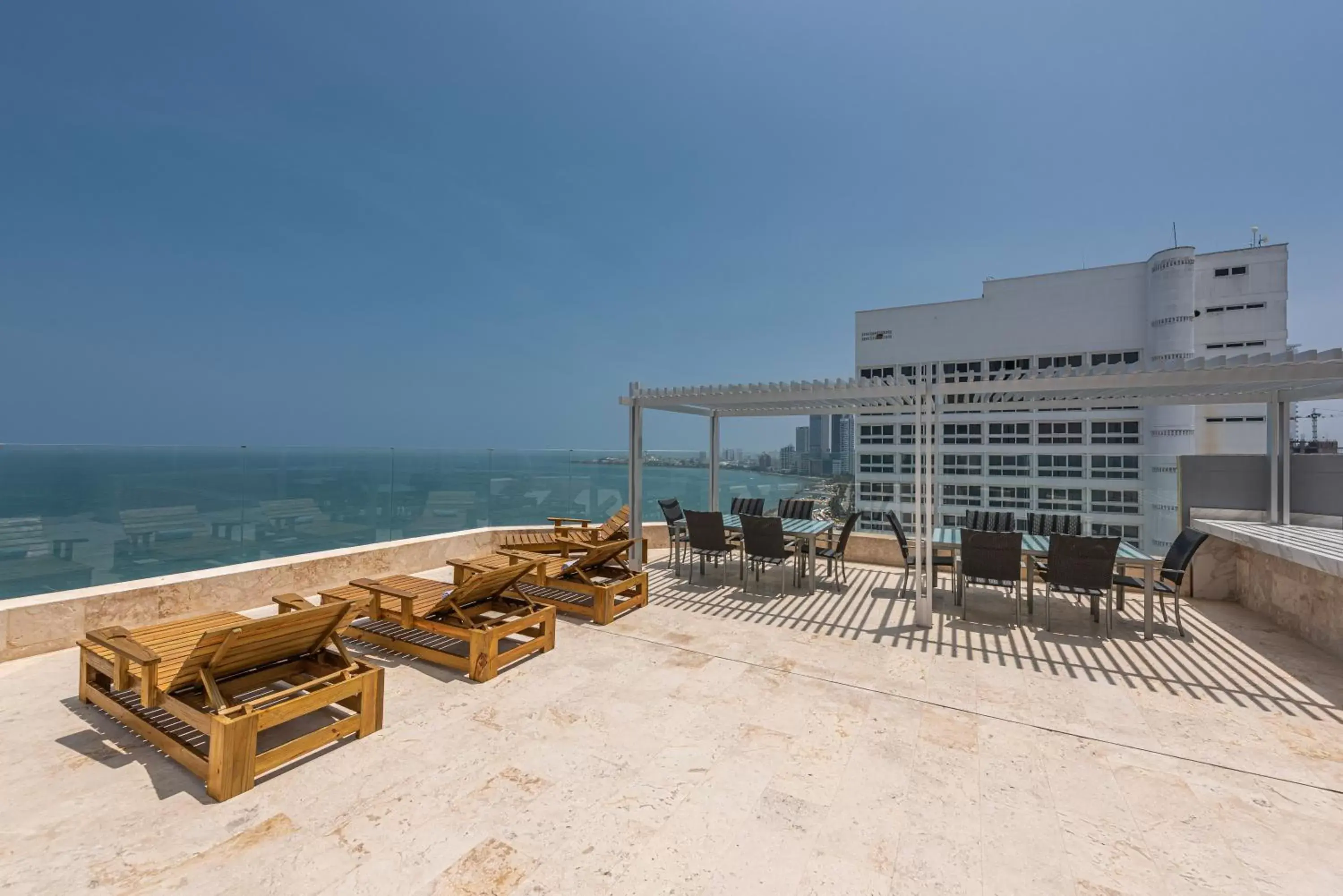 Balcony/Terrace in Hotel Regatta Cartagena