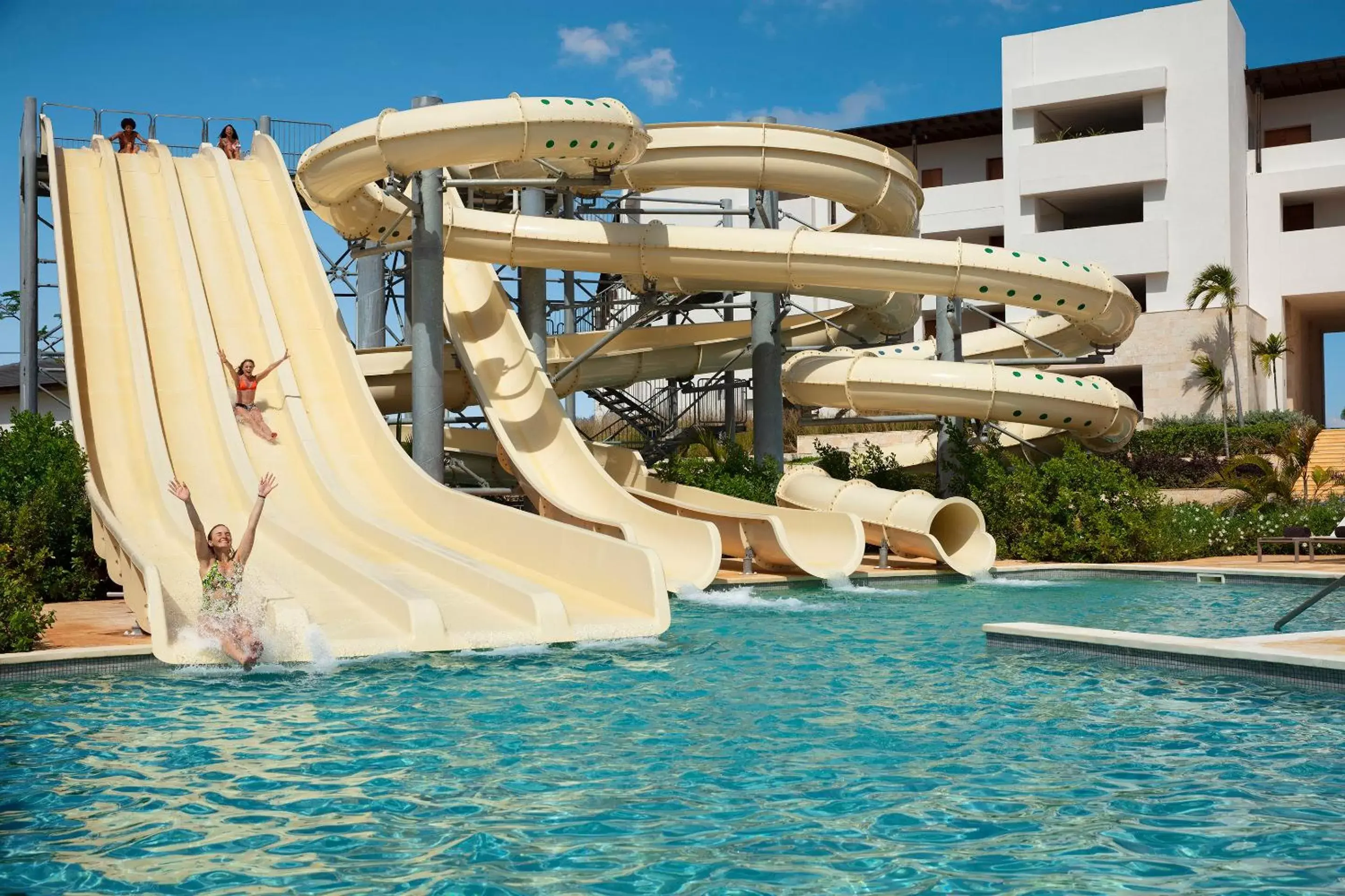 Aqua park, Water Park in Dreams Macao Beach Punta Cana