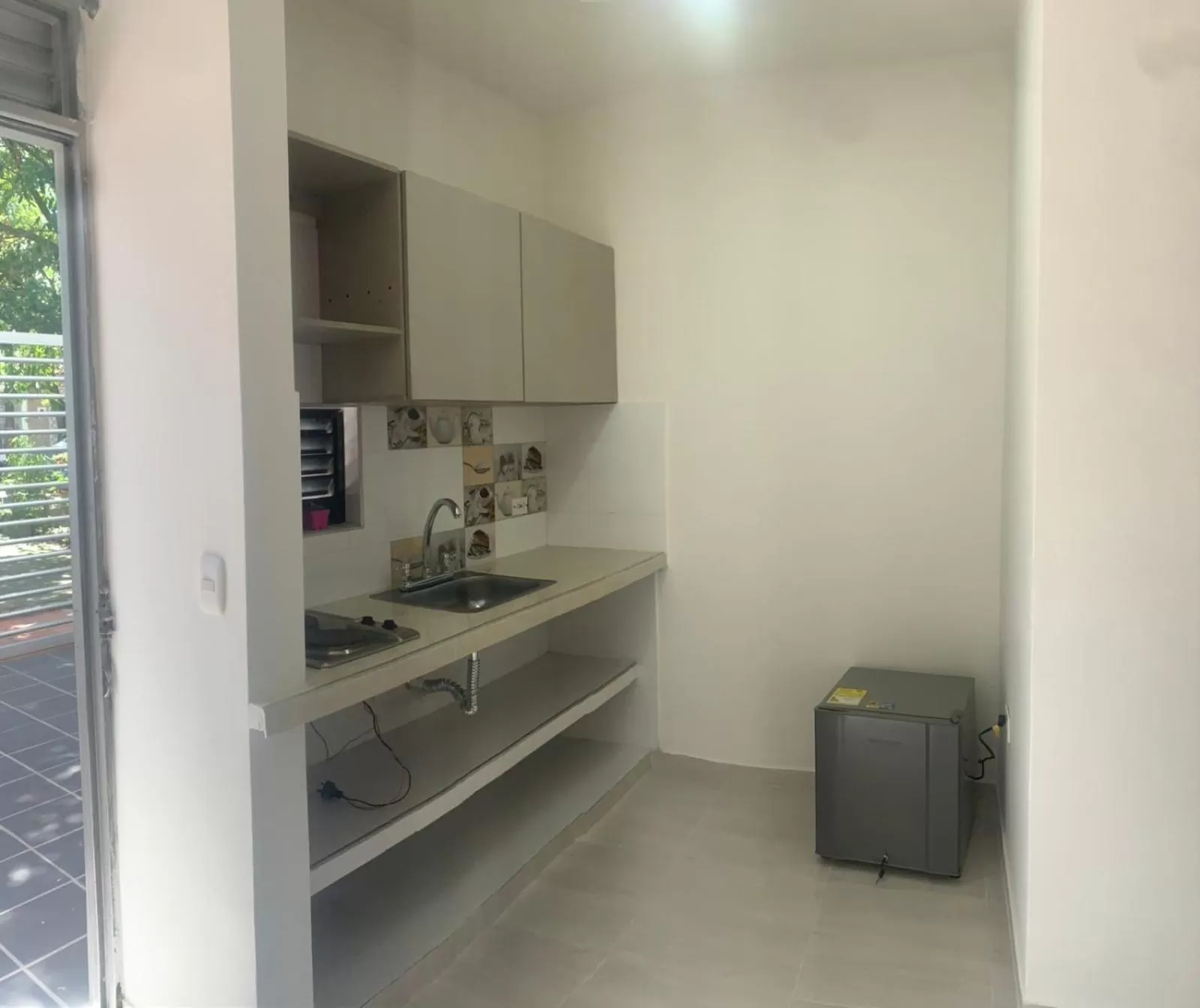 Kitchen or kitchenette in HOTEL EBENEZER