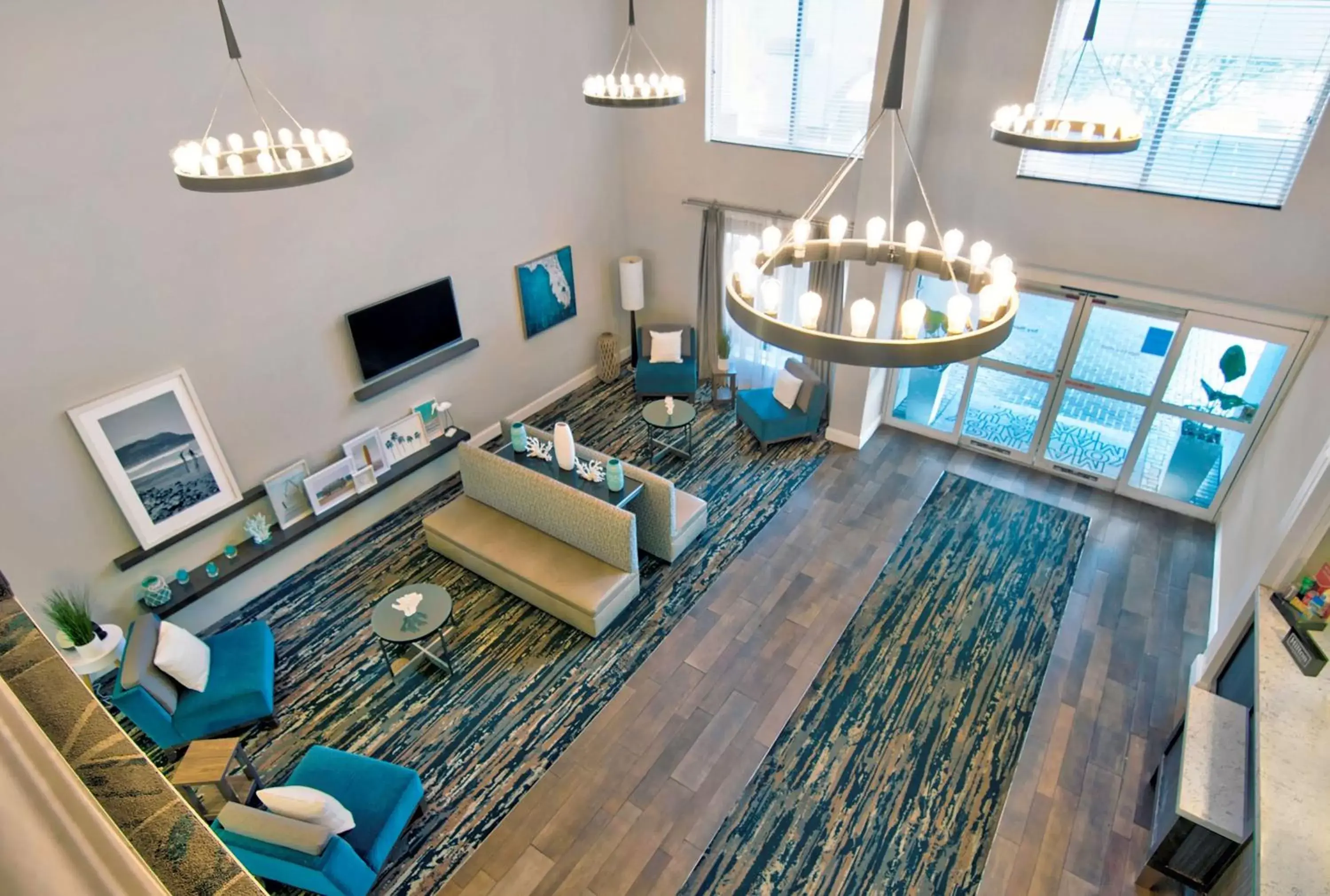 Lobby or reception, Seating Area in Hampton Inn Ft Lauderdale Airport North