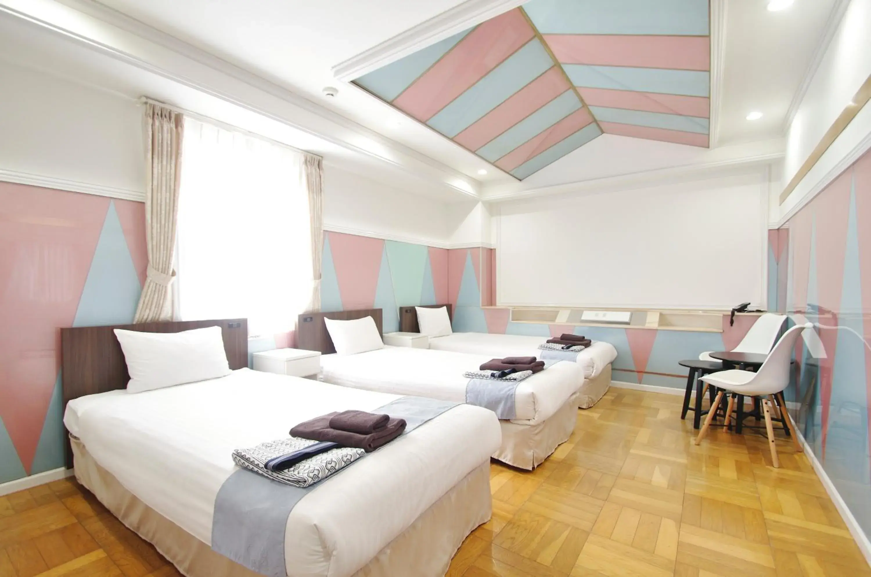 Bed in Hotel Imalle Yokohama Isezakicho