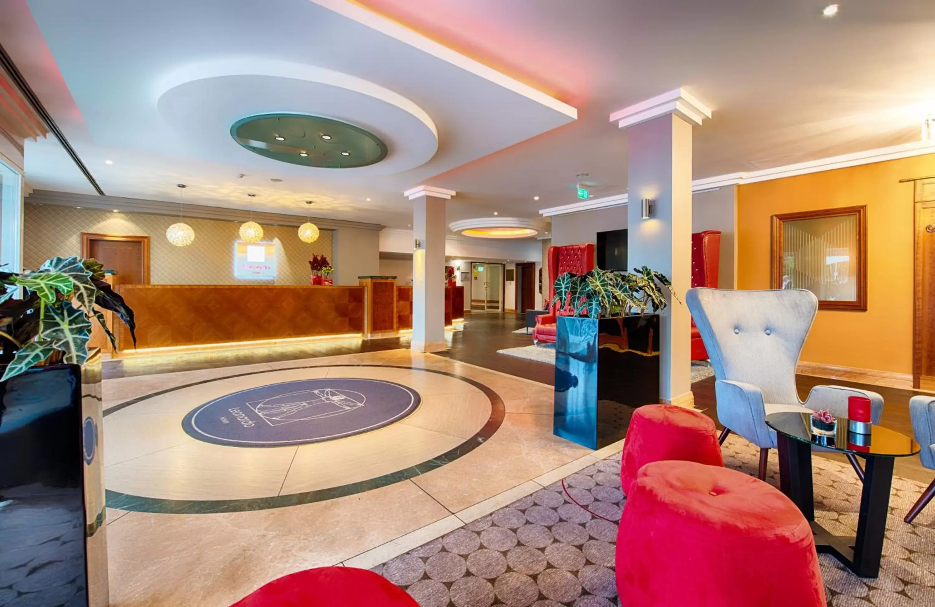 Lobby or reception in Leonardo Hotel Heidelberg Lobby or reception in Leonardo Hotel Heidelberg