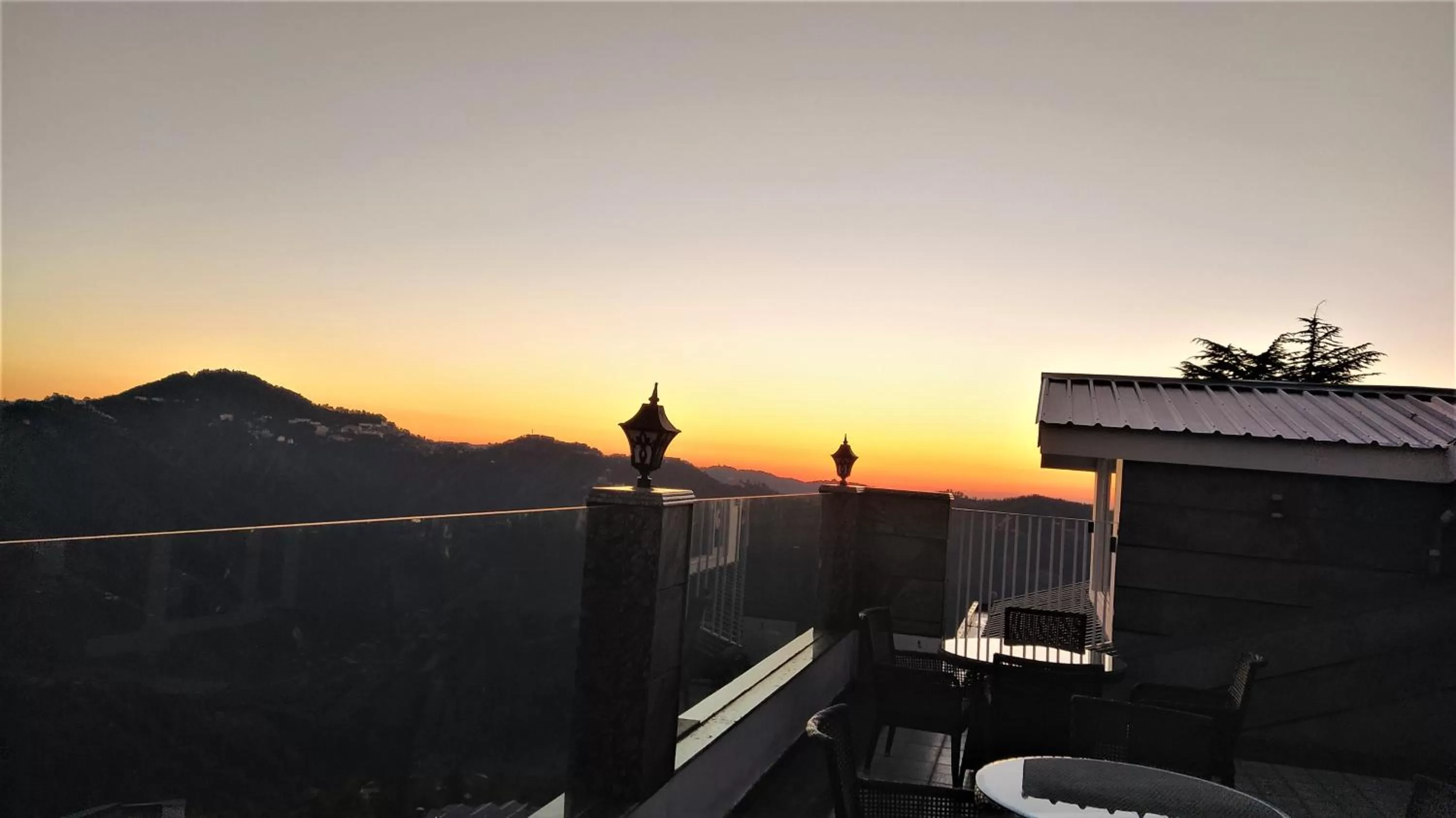 Sunset in The Retreat Mashobra, Shimla