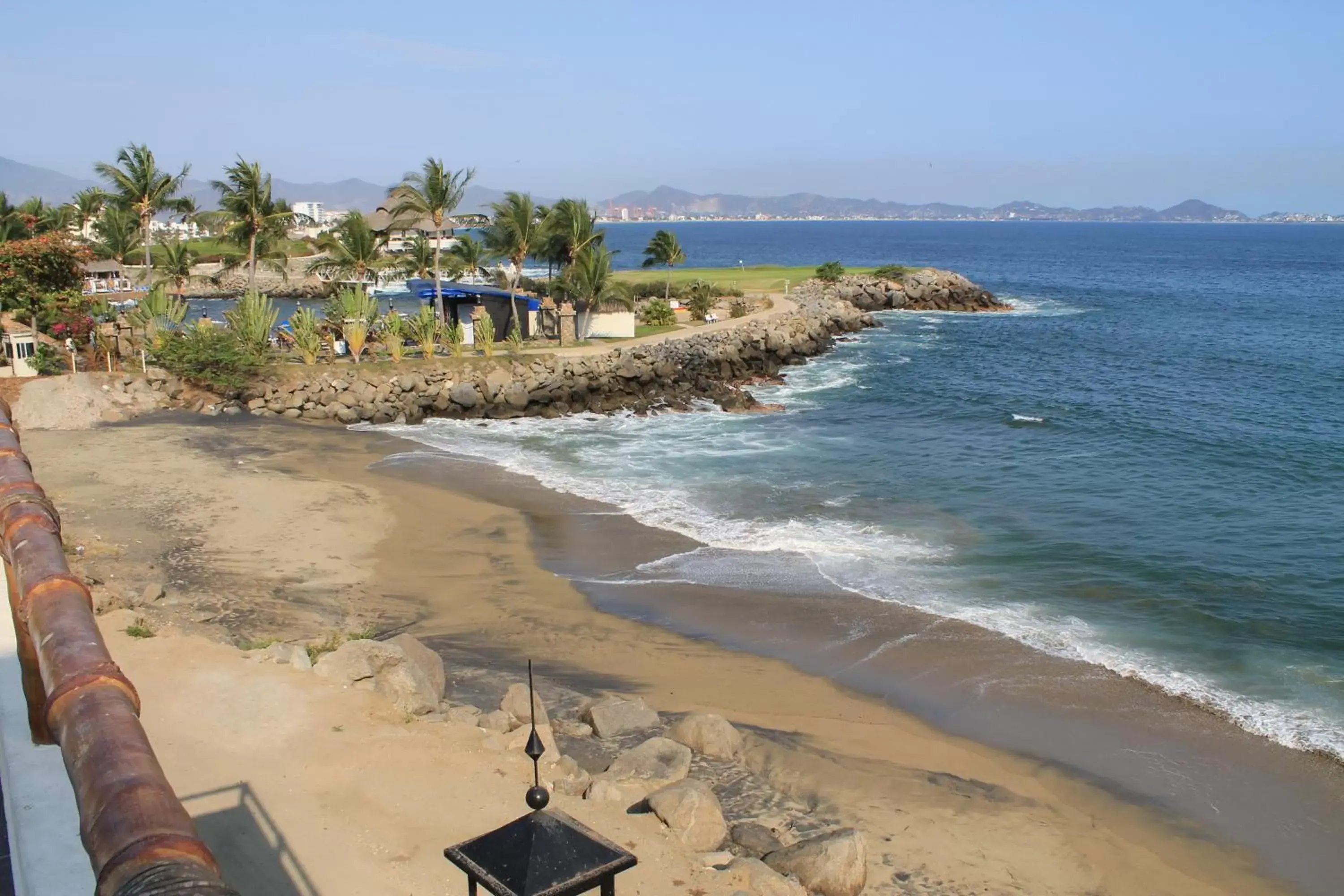 Day, Beach in Villas del Palmar Manzanillo with Beach Club