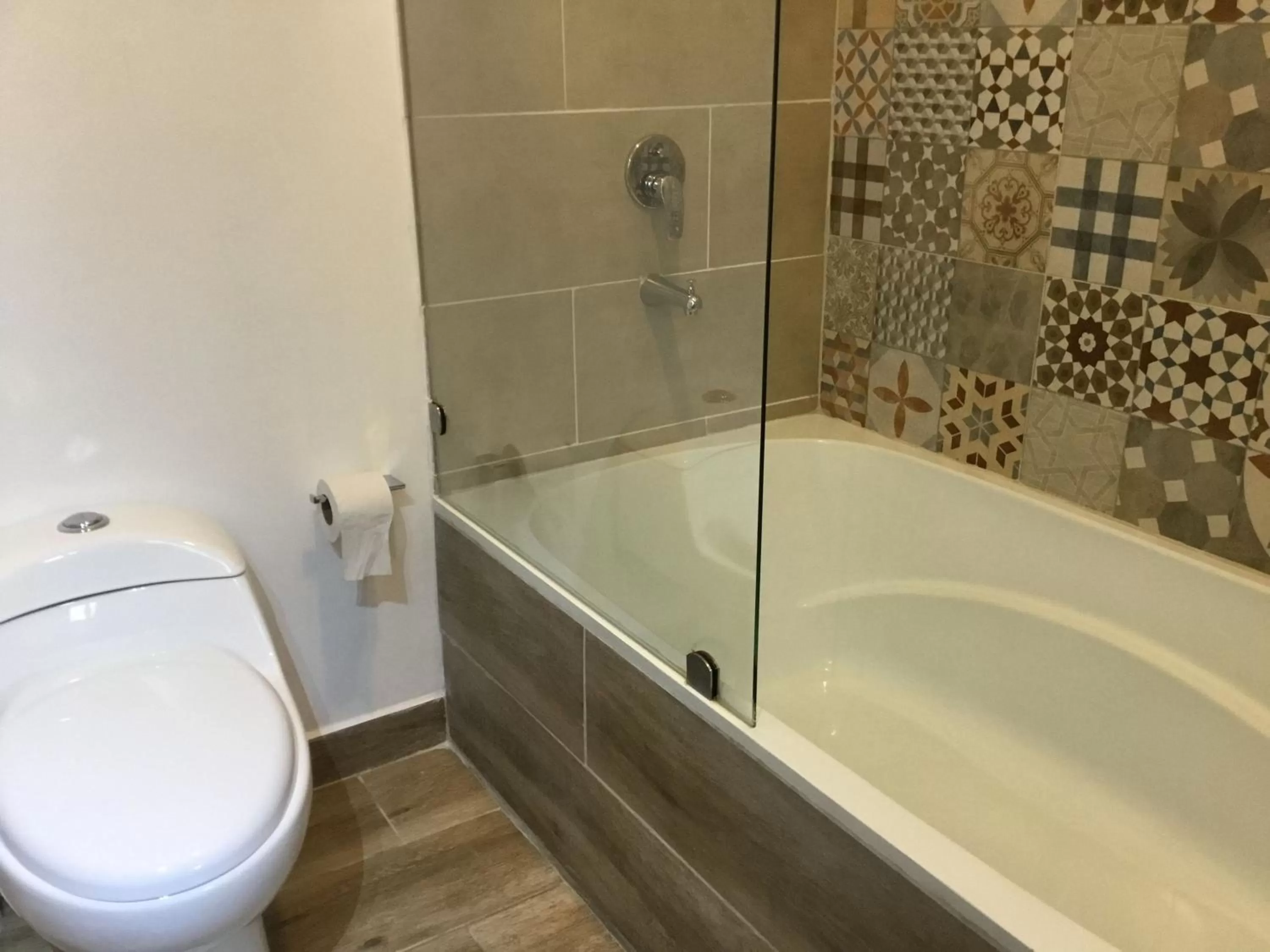 Bathroom in Hotel La Caracola