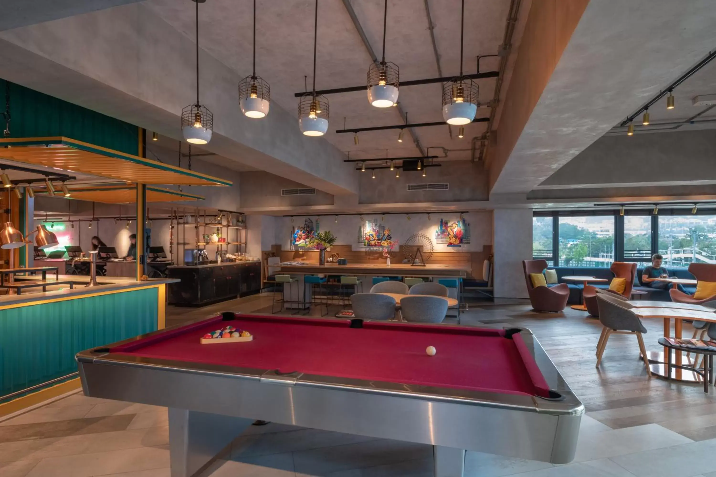 Lobby or reception, Billiards in Ovolo Southside