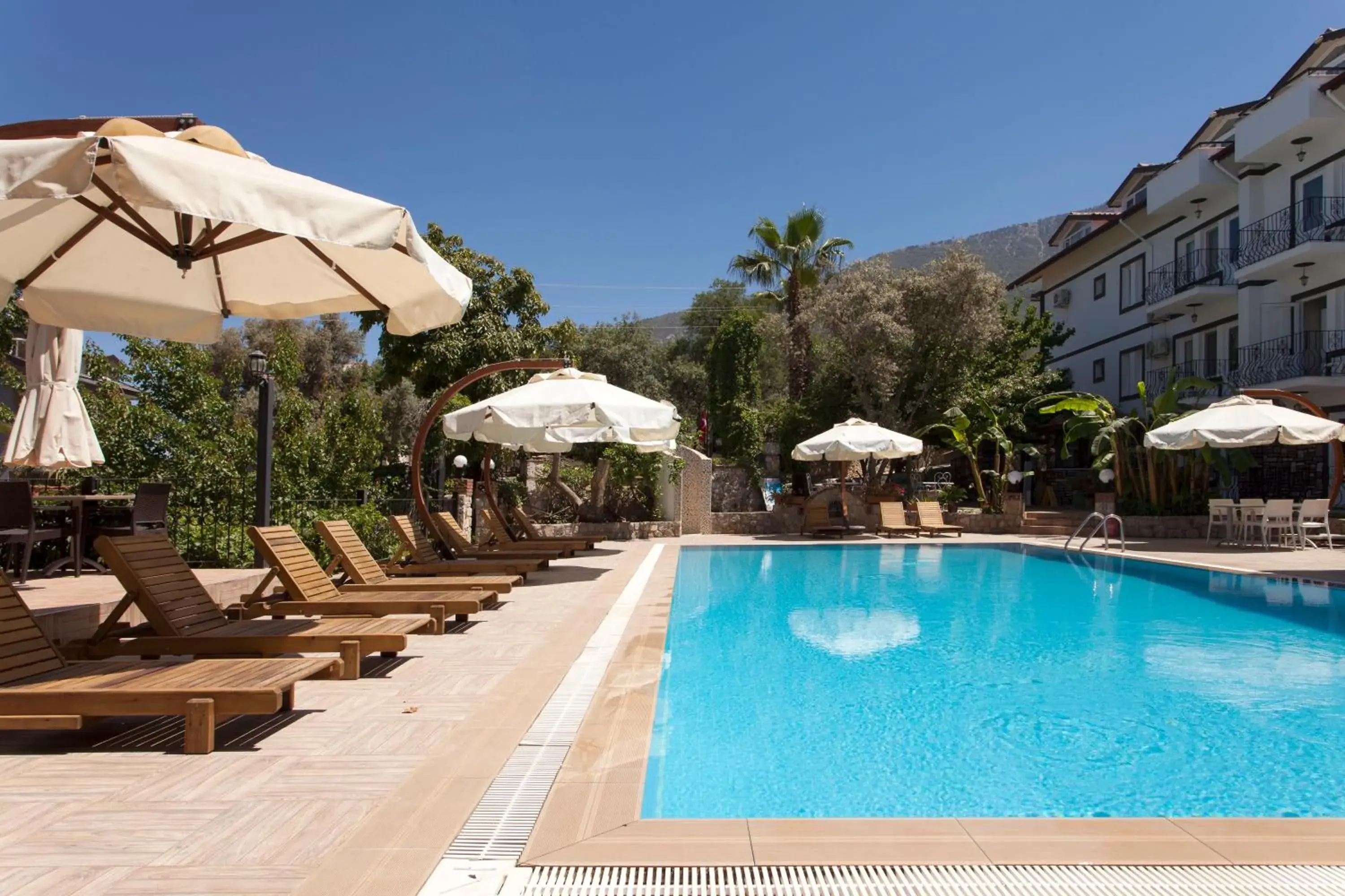 Swimming Pool in Green Peace Hotel