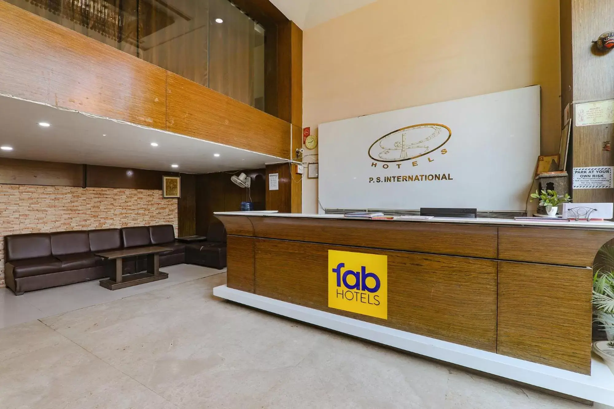 Lobby or reception in FabHotel PS International Lobby or reception in FabHotel PS International