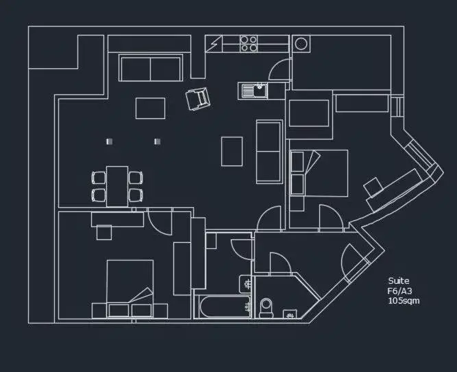 Floor Plan in Letna Garden Suites