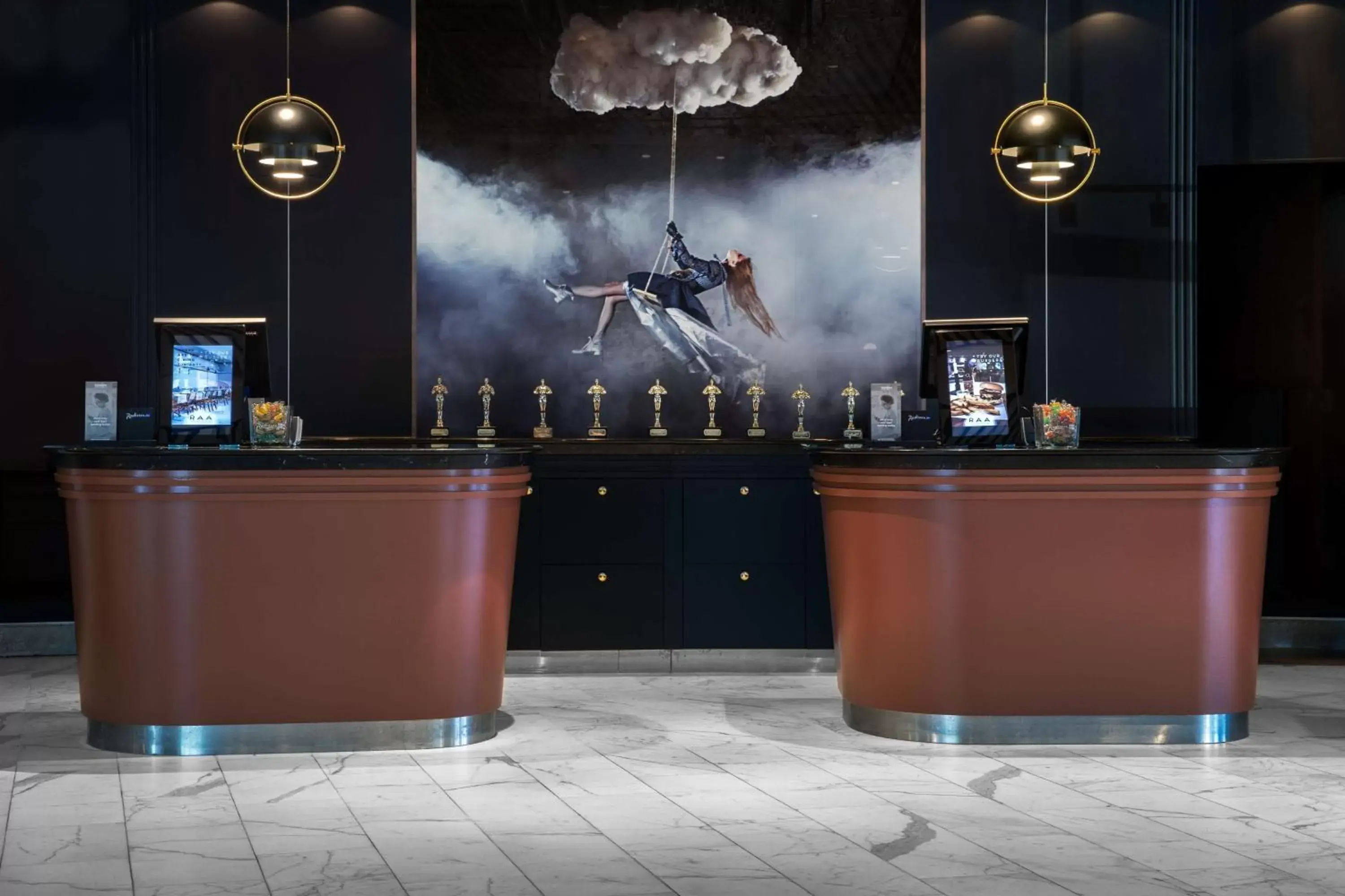 Lobby or reception in Radisson Blu Scandinavia Hotel Aarhus Lobby or reception in Radisson Blu Scandinavia Hotel Aarhus