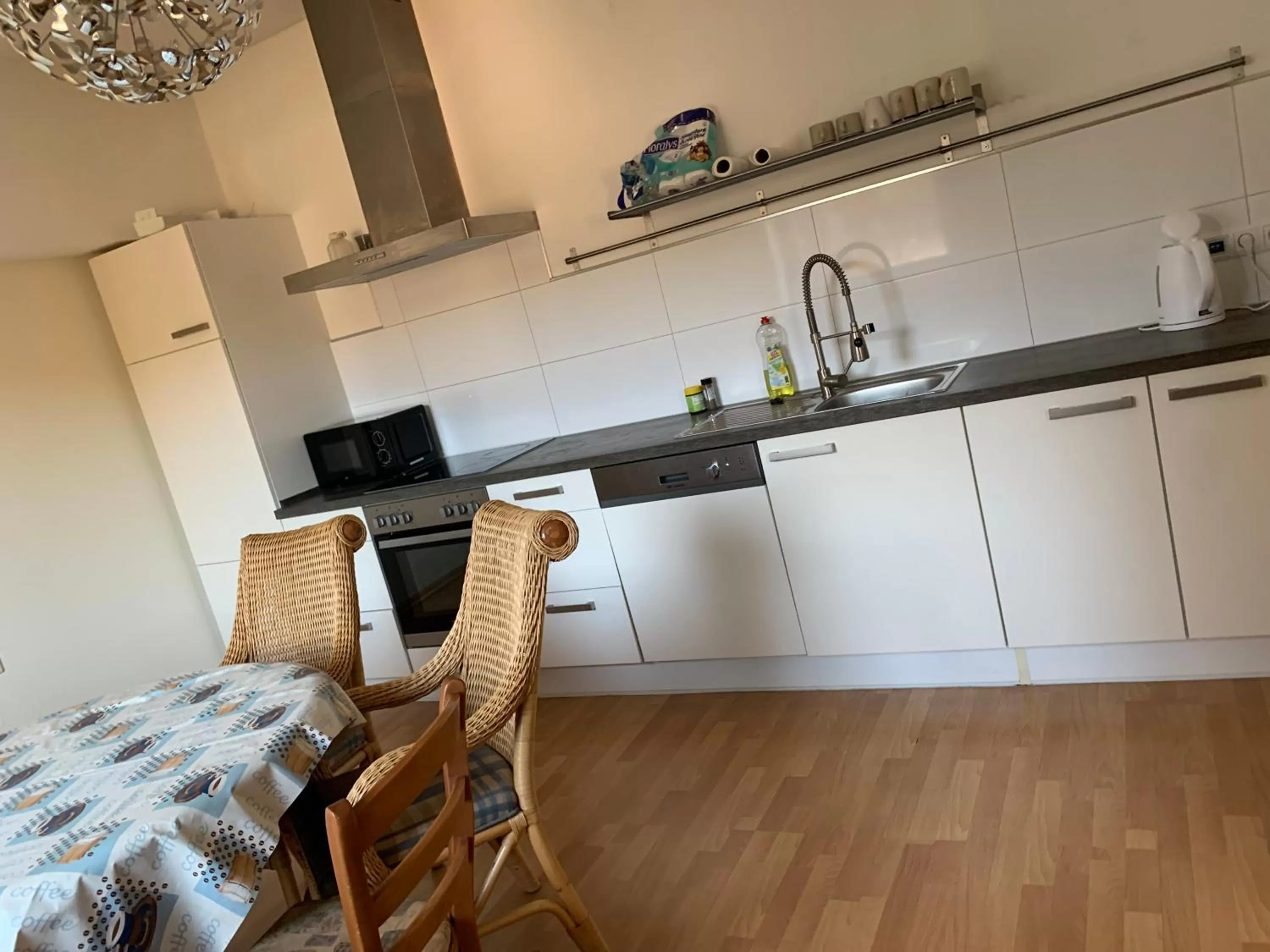 Kitchen or kitchenette in Landgasthaus Klosterhof