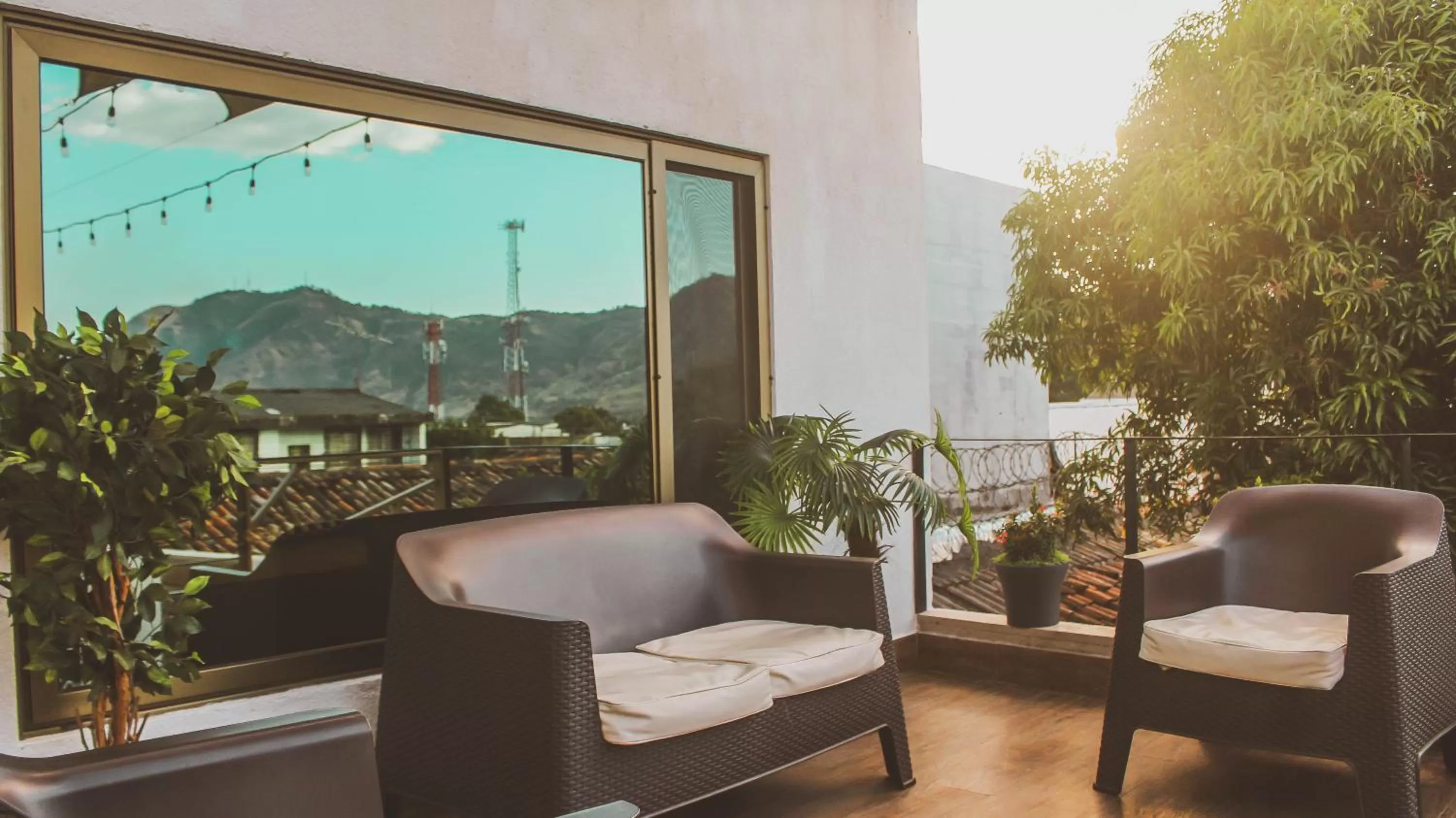 Balcony/Terrace in Remfort Hotel