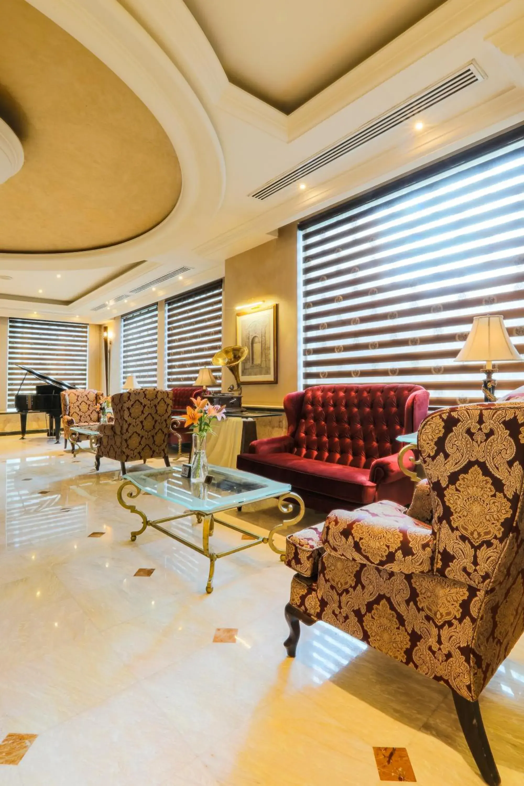 Lobby or reception, Seating Area in Bristol Amman Hotel