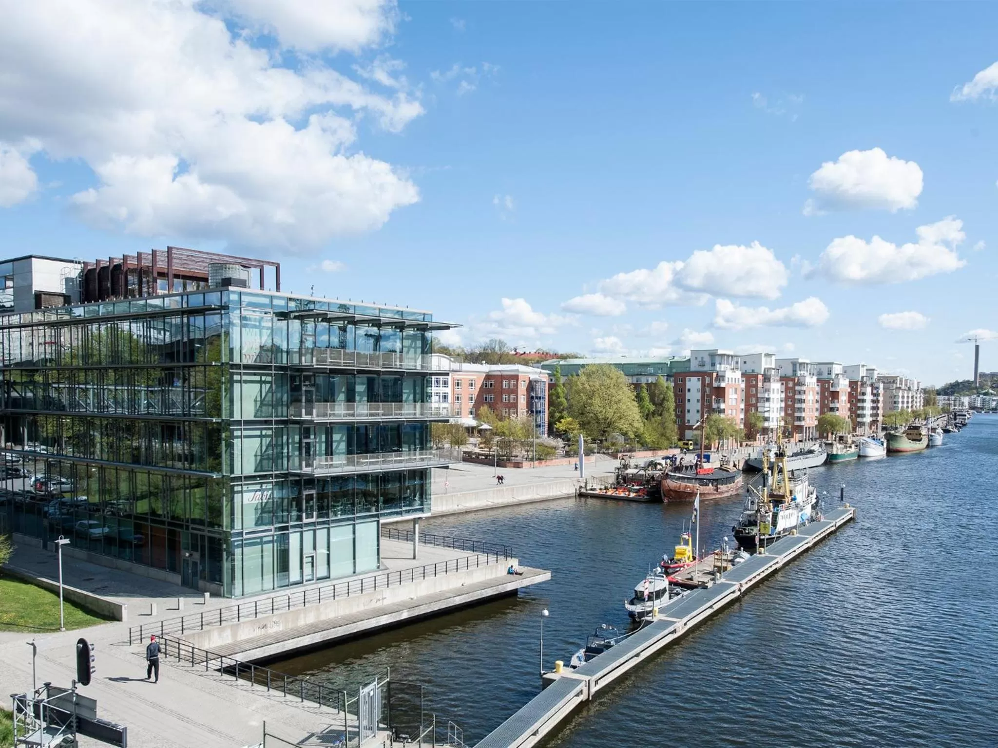 Facade/entrance in Motel L Hammarby Sjöstad