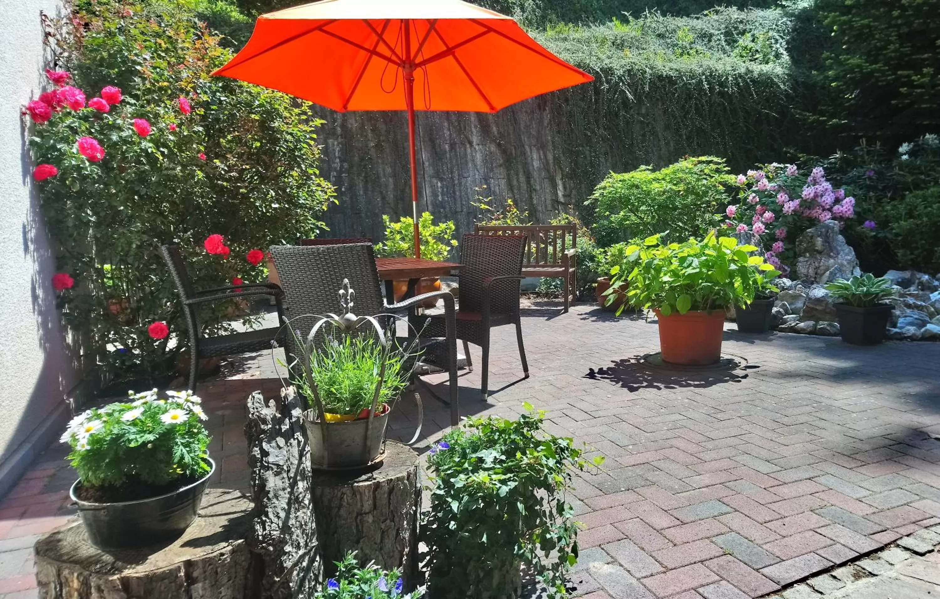 Garden in Käfernberg - Weinhotel