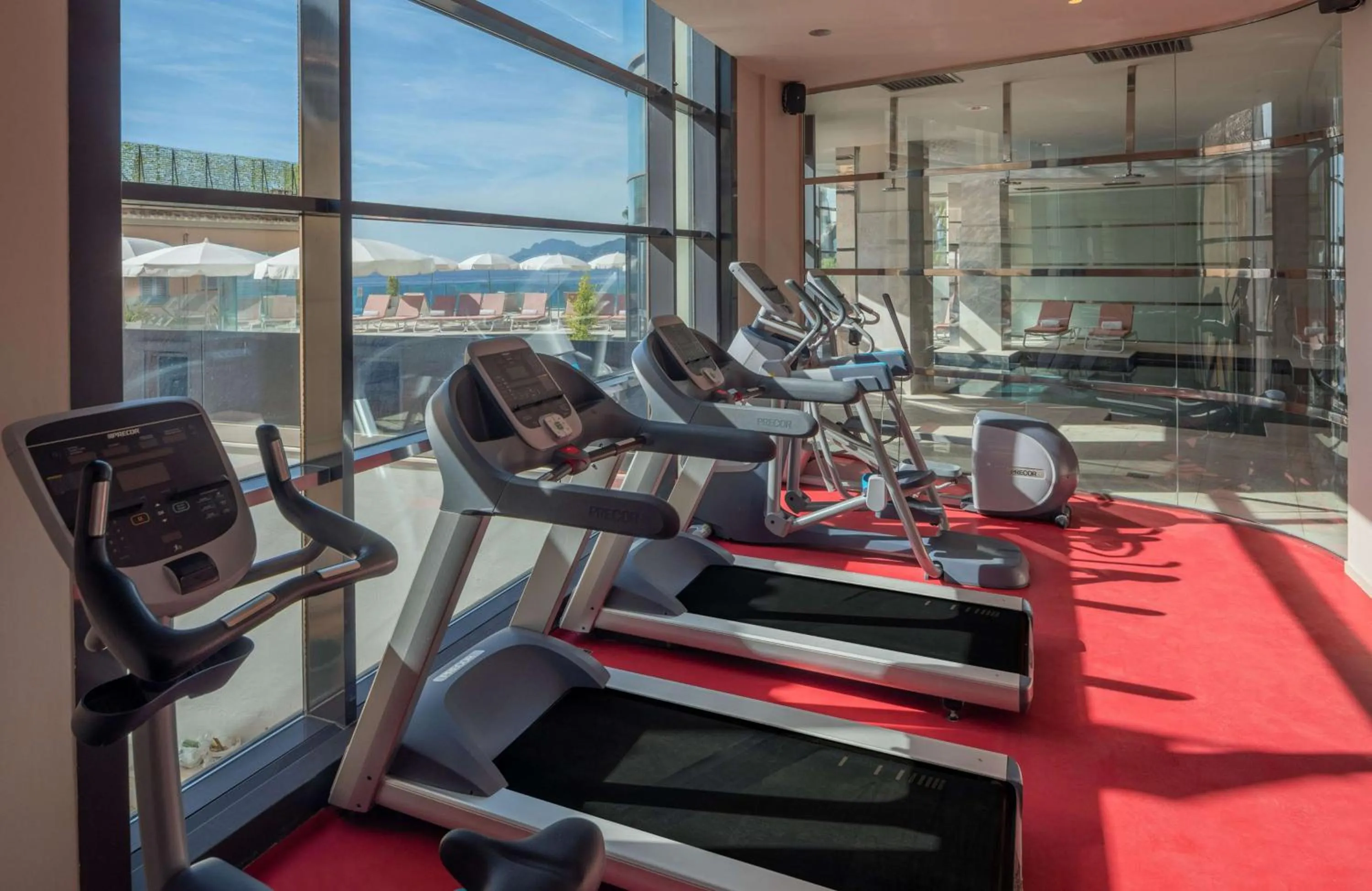 Fitness centre/facilities in Canopy by Hilton Cannes
