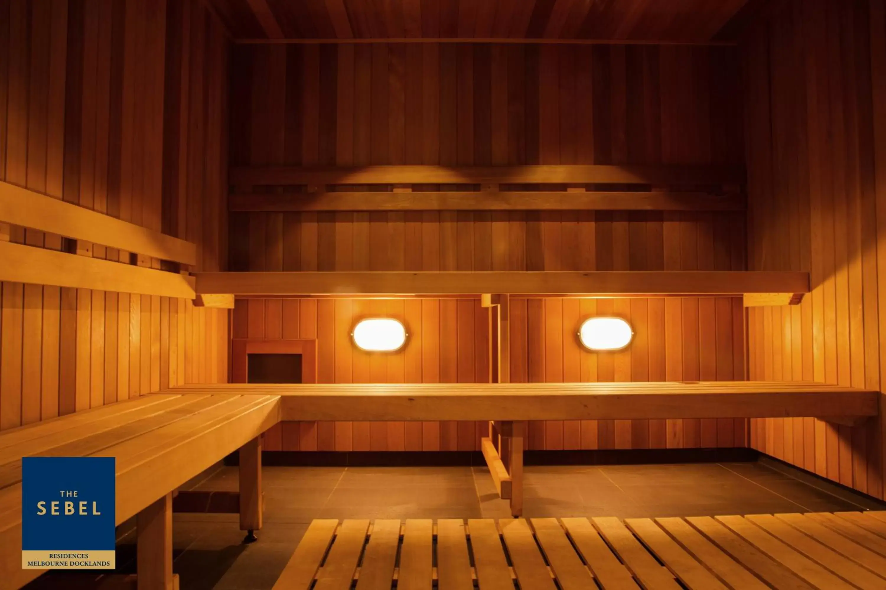 Sauna in The Sebel Residences Melbourne Docklands Serviced Apartments