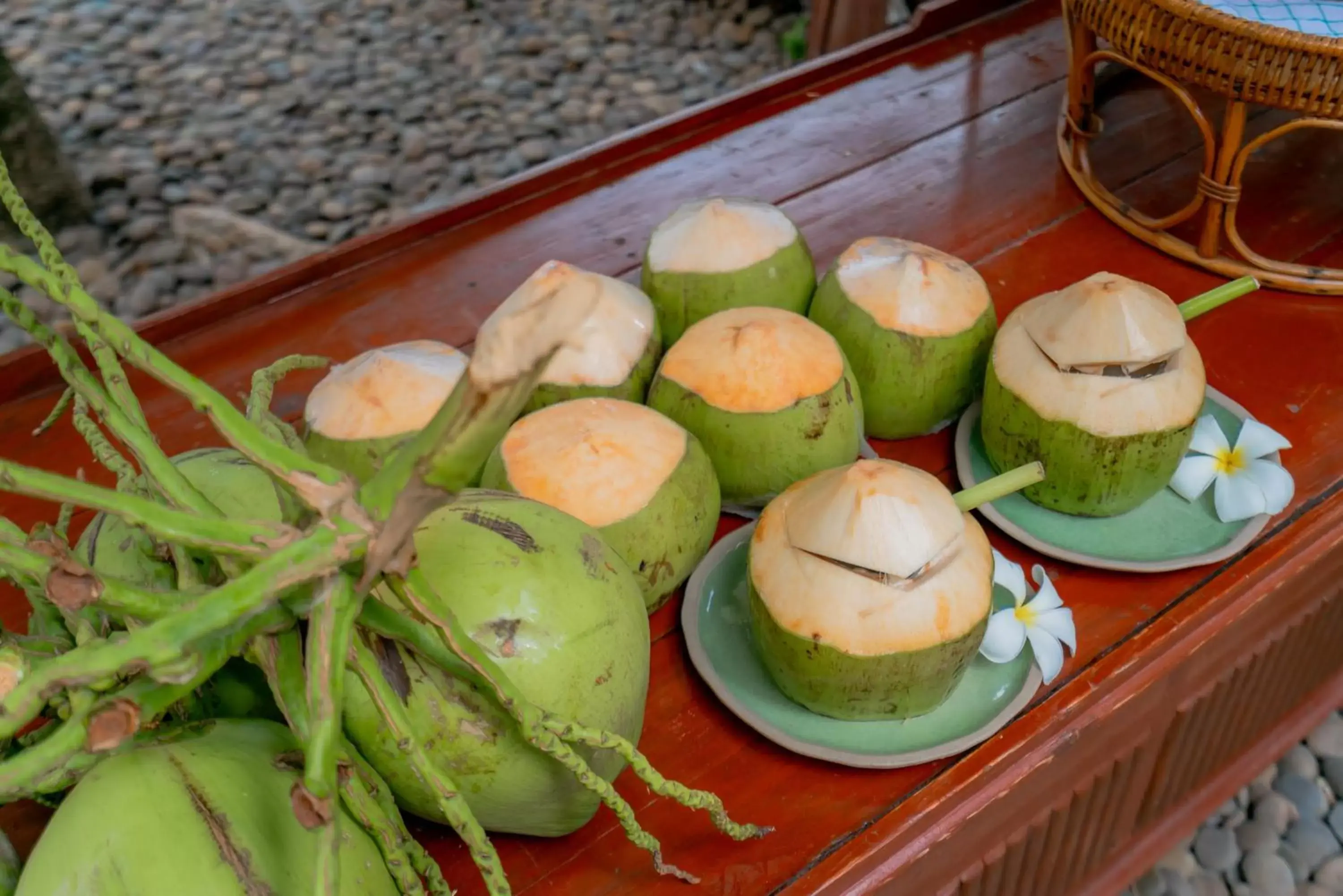 Lobby or reception, Food in Baan Duangkaew Resort