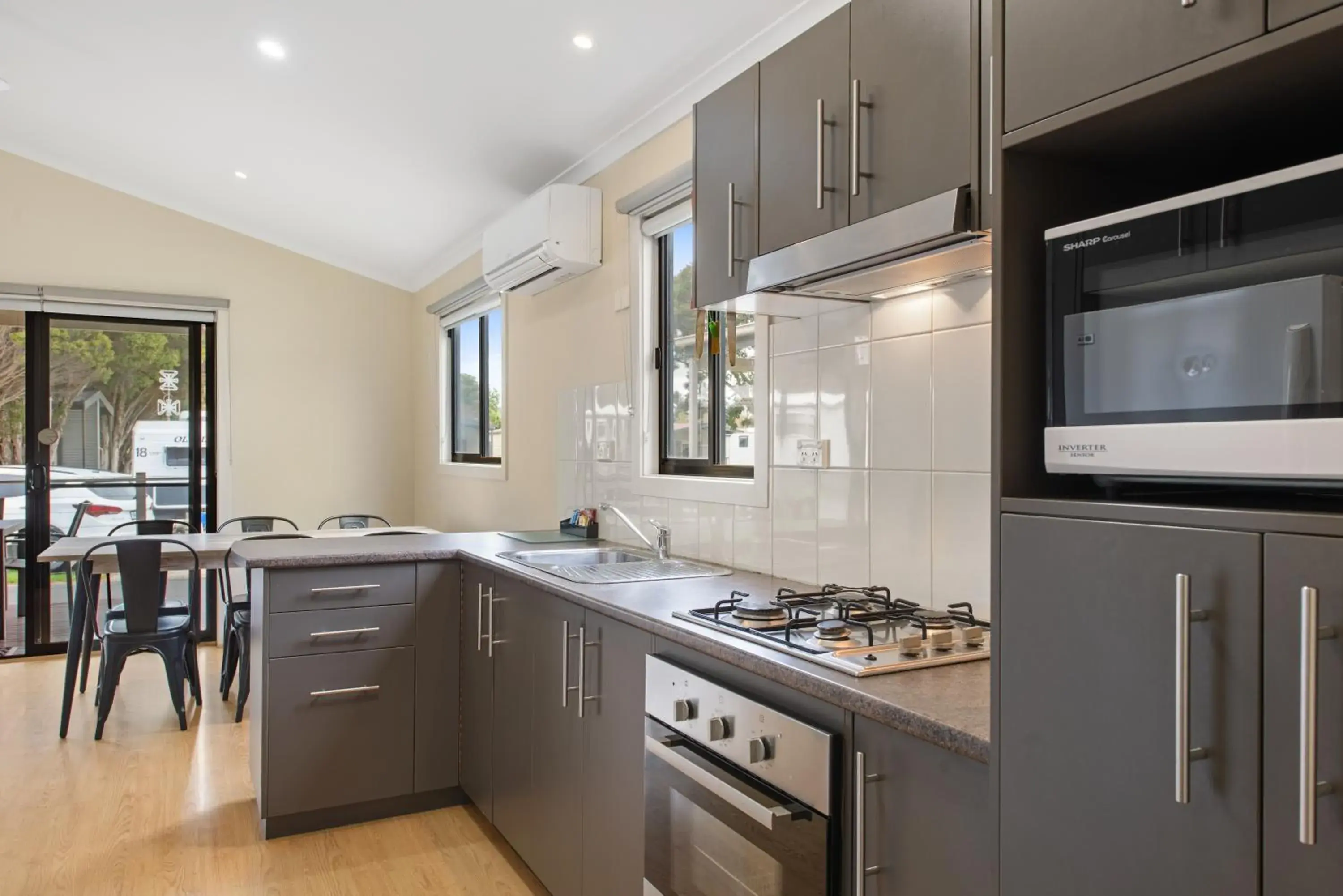 Kitchen or kitchenette in Discovery Parks - Geelong Kitchen or kitchenette in Discovery Parks - Geelong