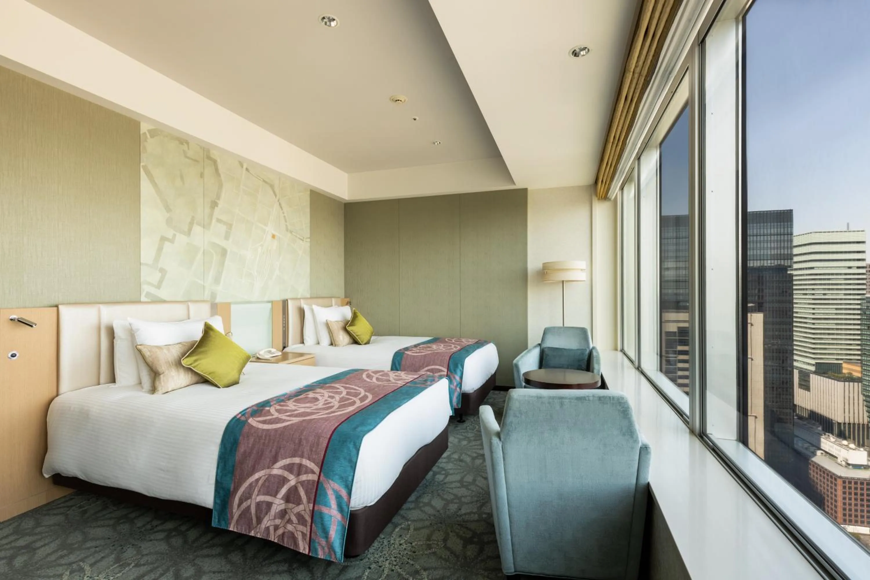 Bed in Hotel Metropolitan Tokyo Marunouchi