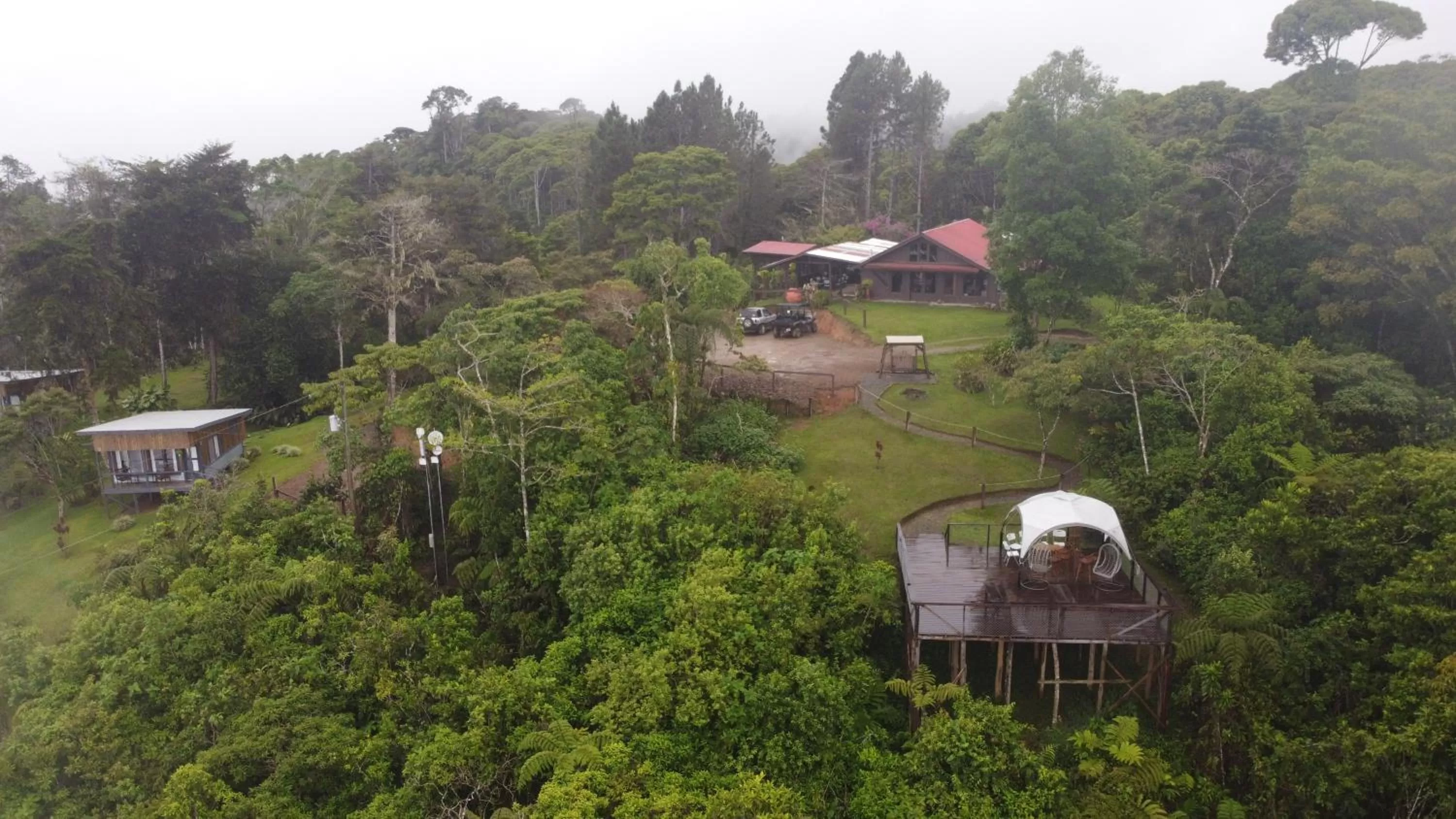 Bird's-eye View in The Lodge at Reventazon River Mountain Ranch