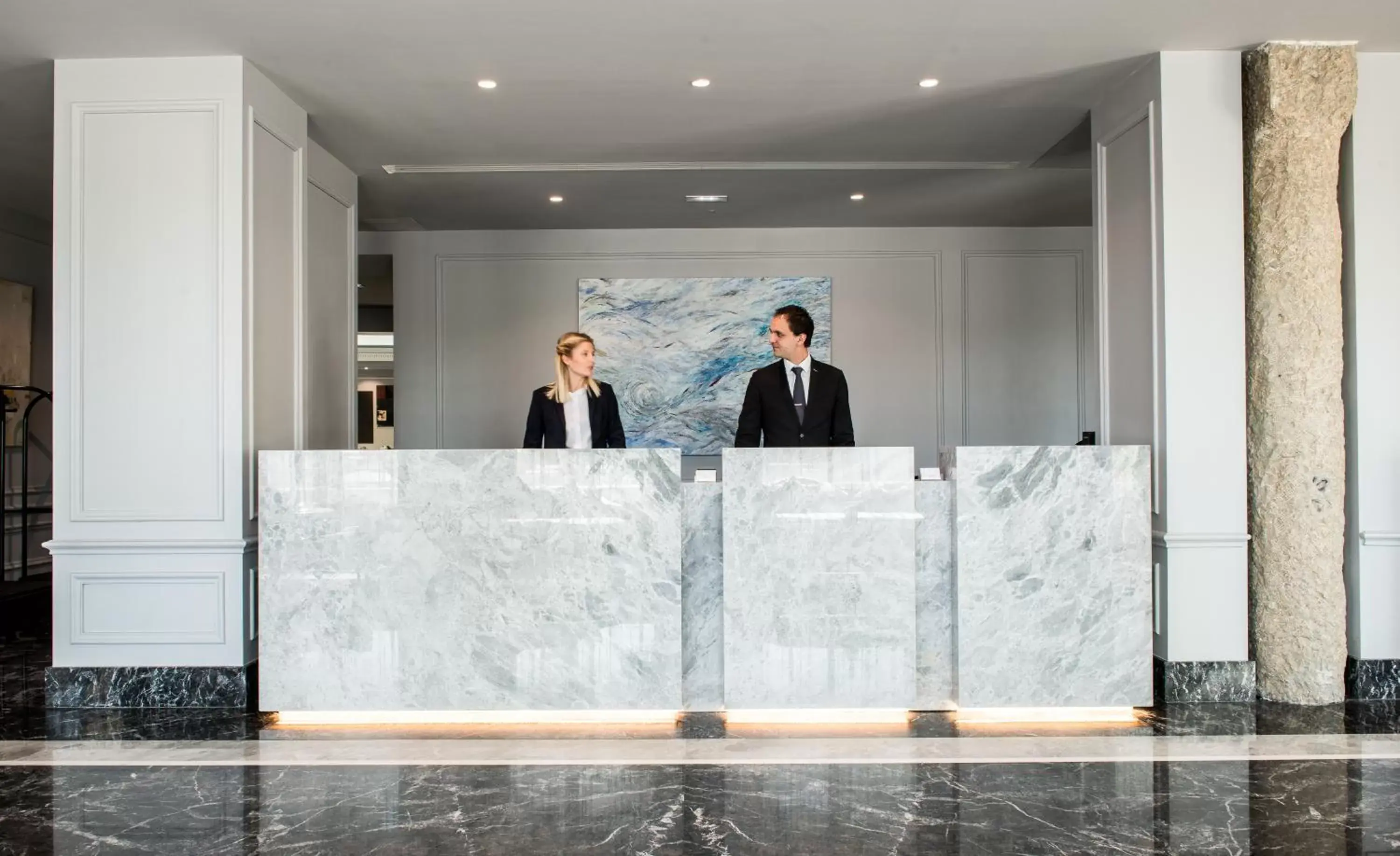 Lobby or reception, Staff in Boscolo Lyon Hotel & Spa