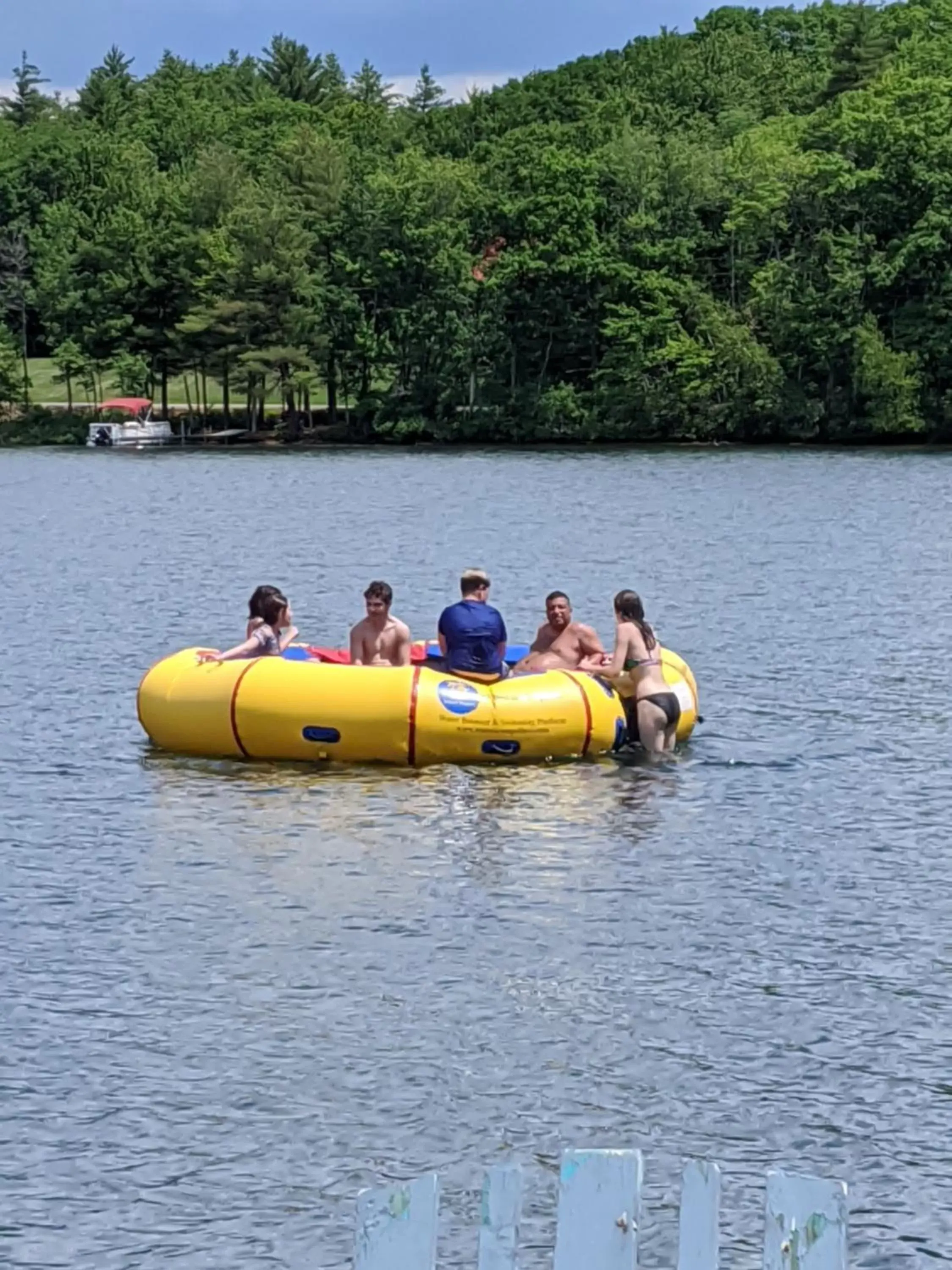 Canoeing in Lake Shore Farm Inn