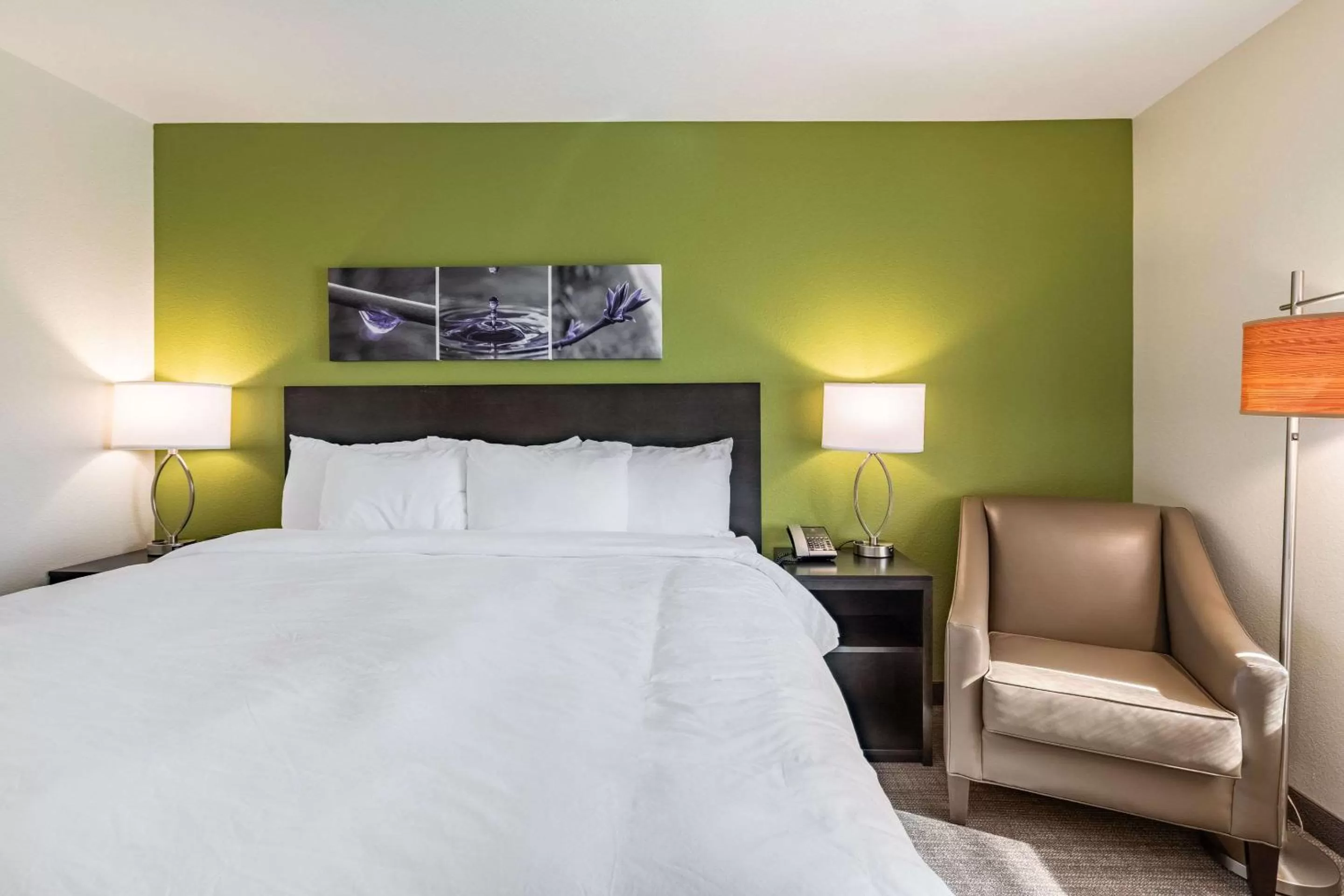 Photo of the whole room, Bed in Sleep Inn & Suites Mt Hope near Auction & Event Center