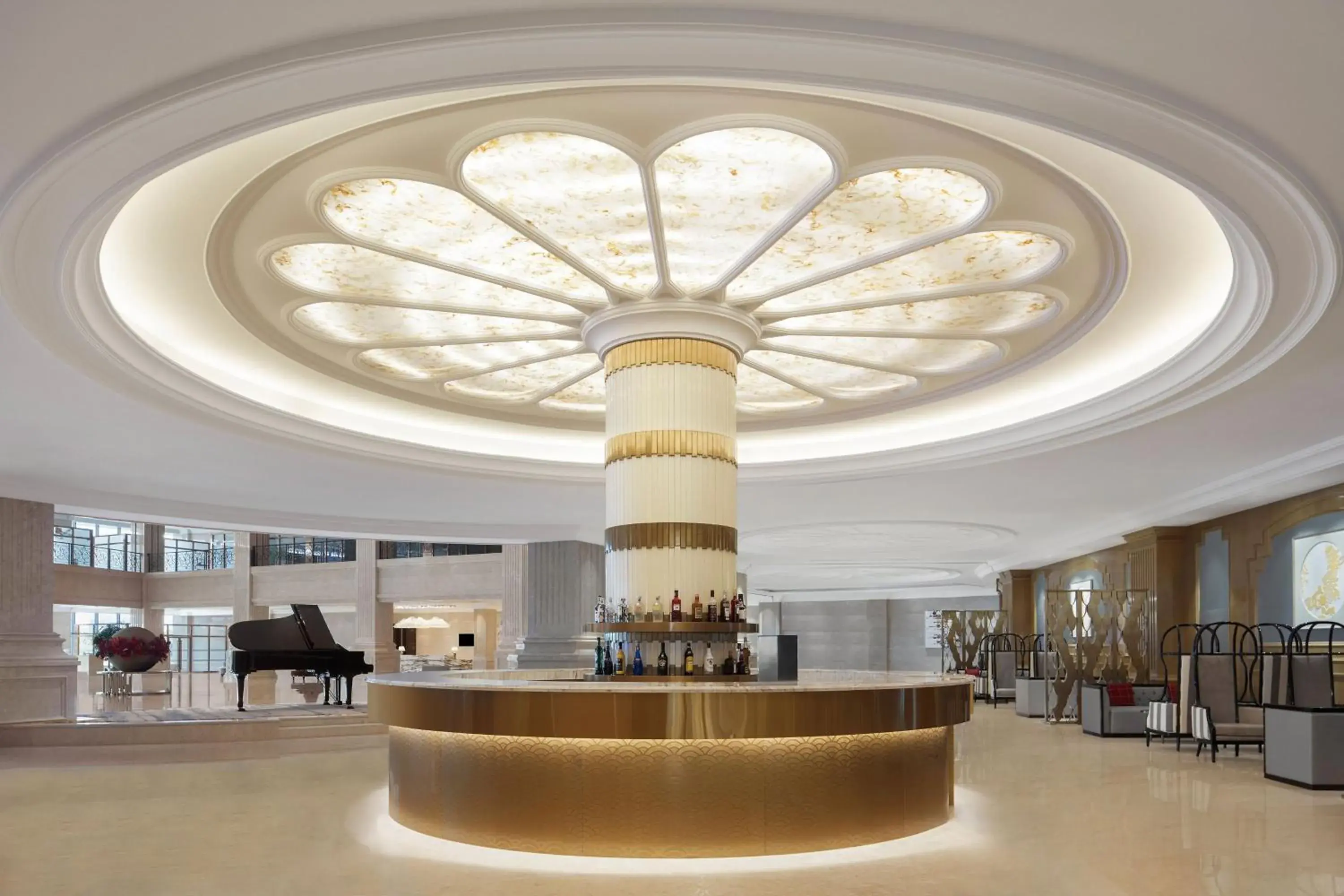 Lobby or reception, Restaurant/Places to Eat in Sheraton Shaoxing Shangyu