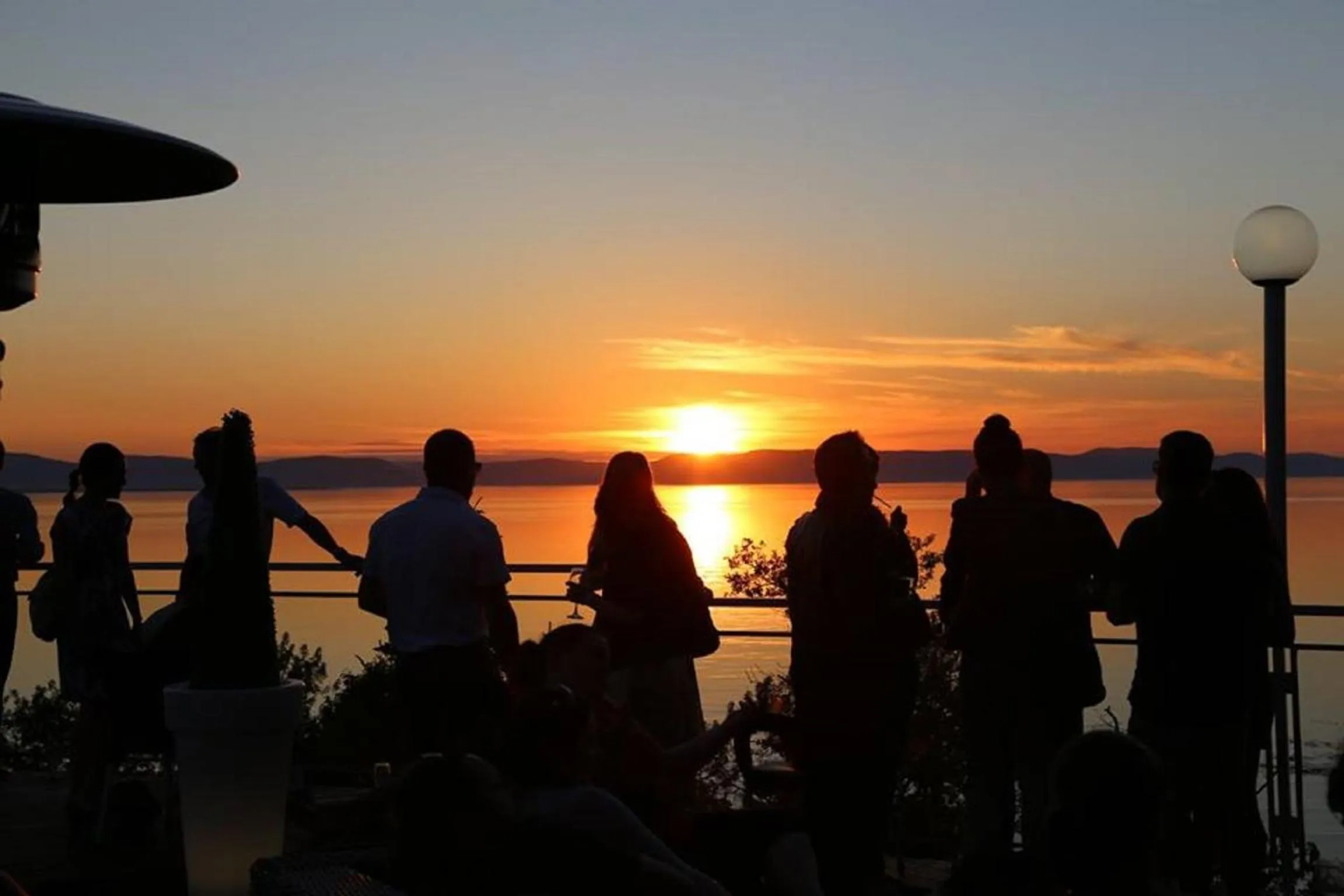 Patio in Auberge de la Pointe