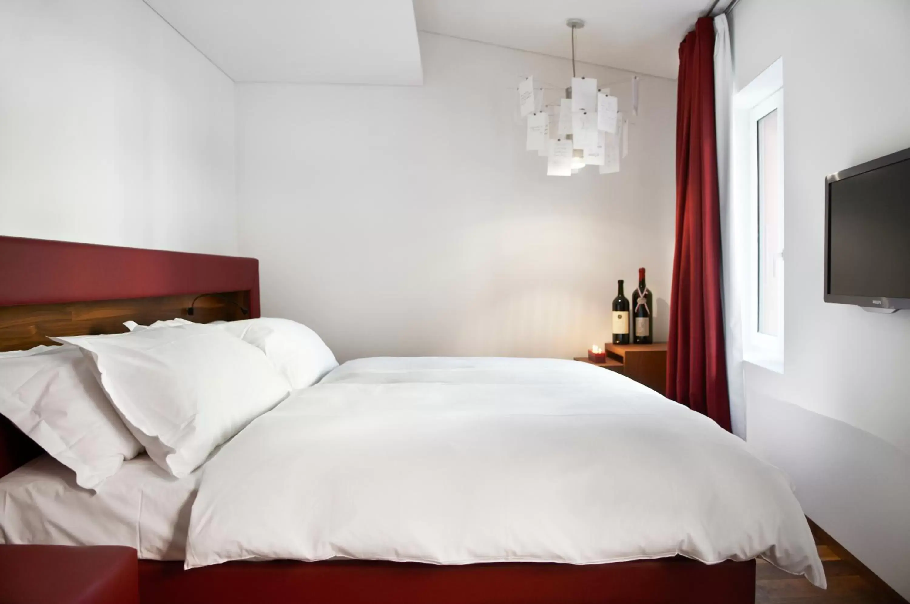 Bed in Hotel Gabbani