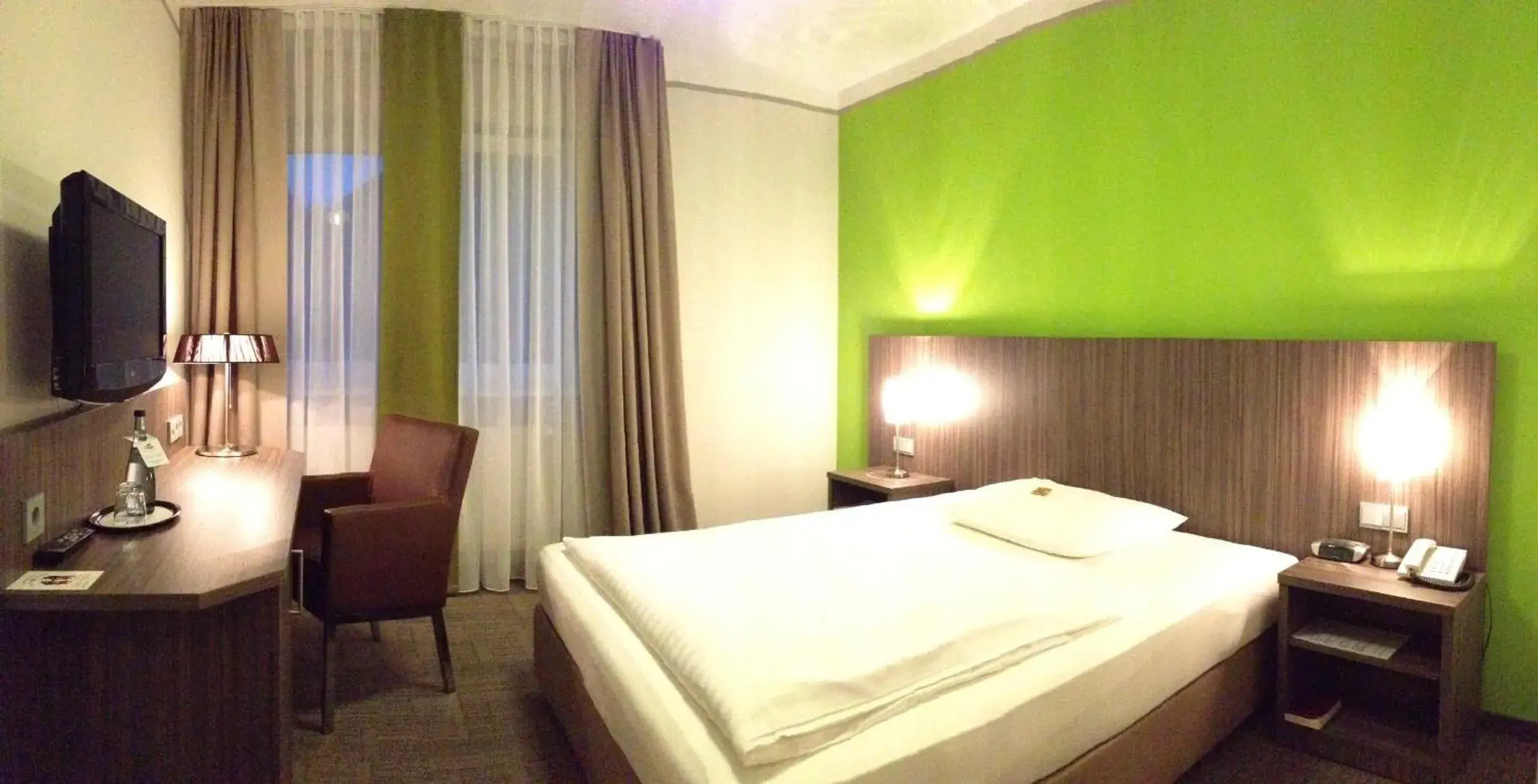 Photo of the whole room, Bed in Hotel Ambiente Walldorf
