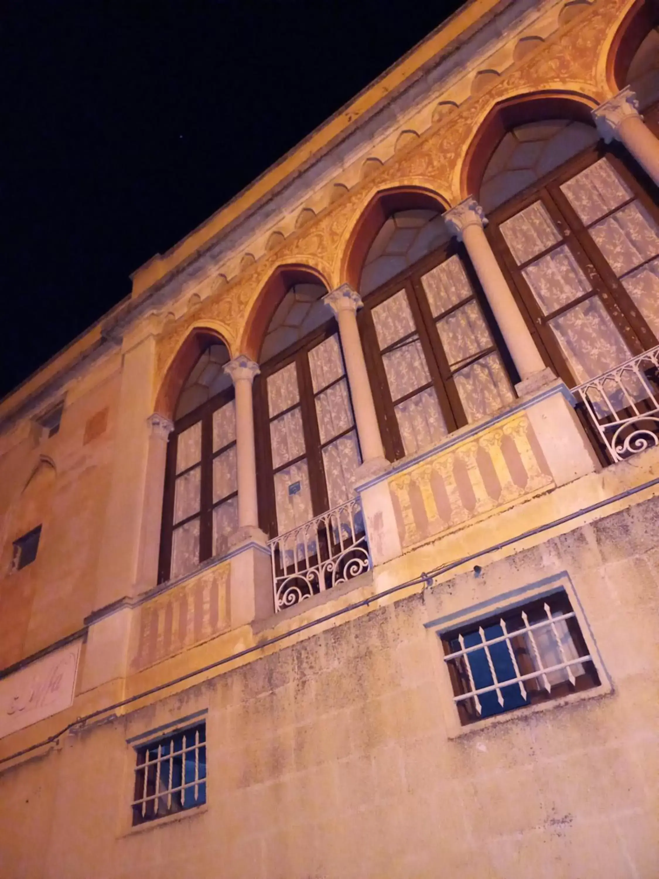 Night, Property Building in Palazzo Baffa