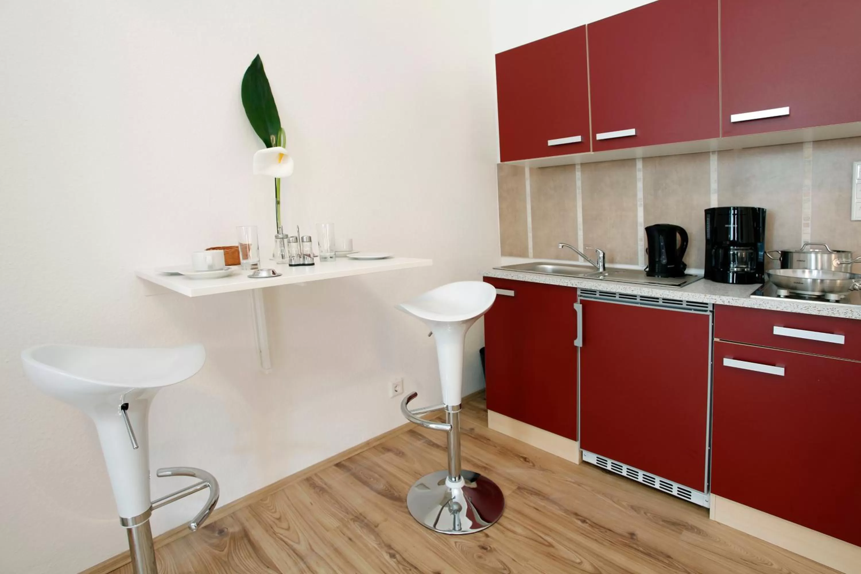 Kitchen or kitchenette in Hotel Design Apart