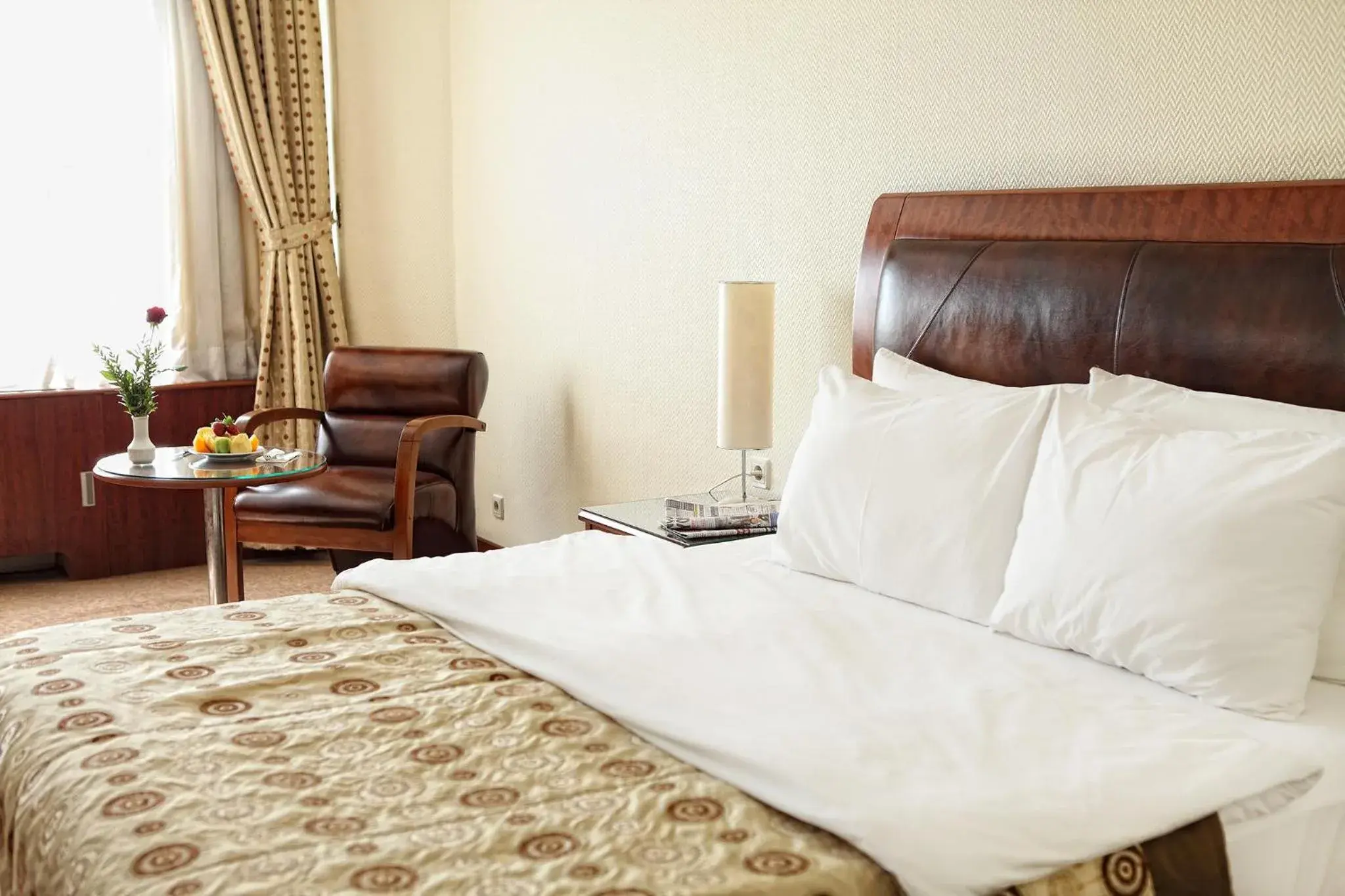 Bed in Surmeli Adana Hotel