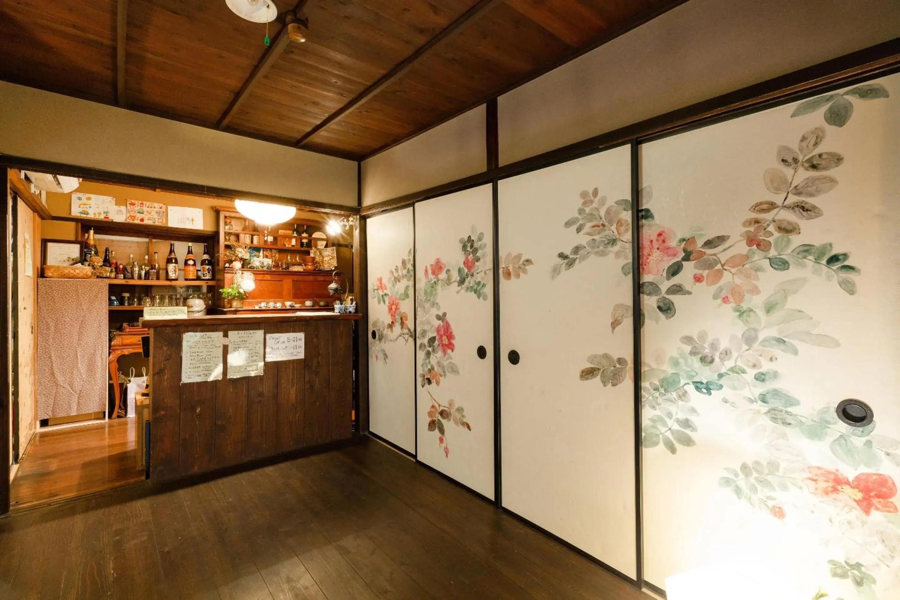 Lobby or reception in Guest House Waraku-an
