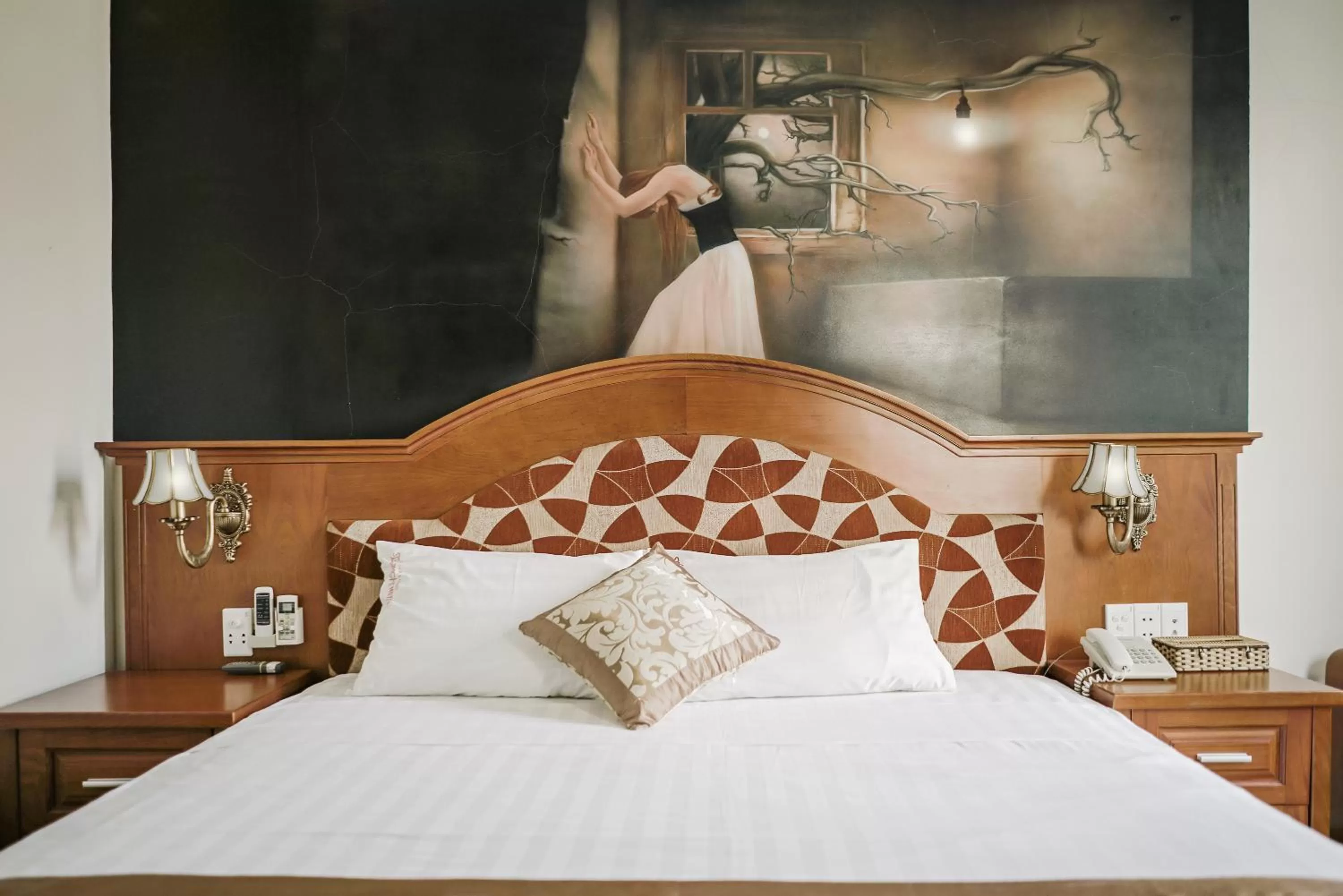 Bed in Hạ Long Starlight Hotel