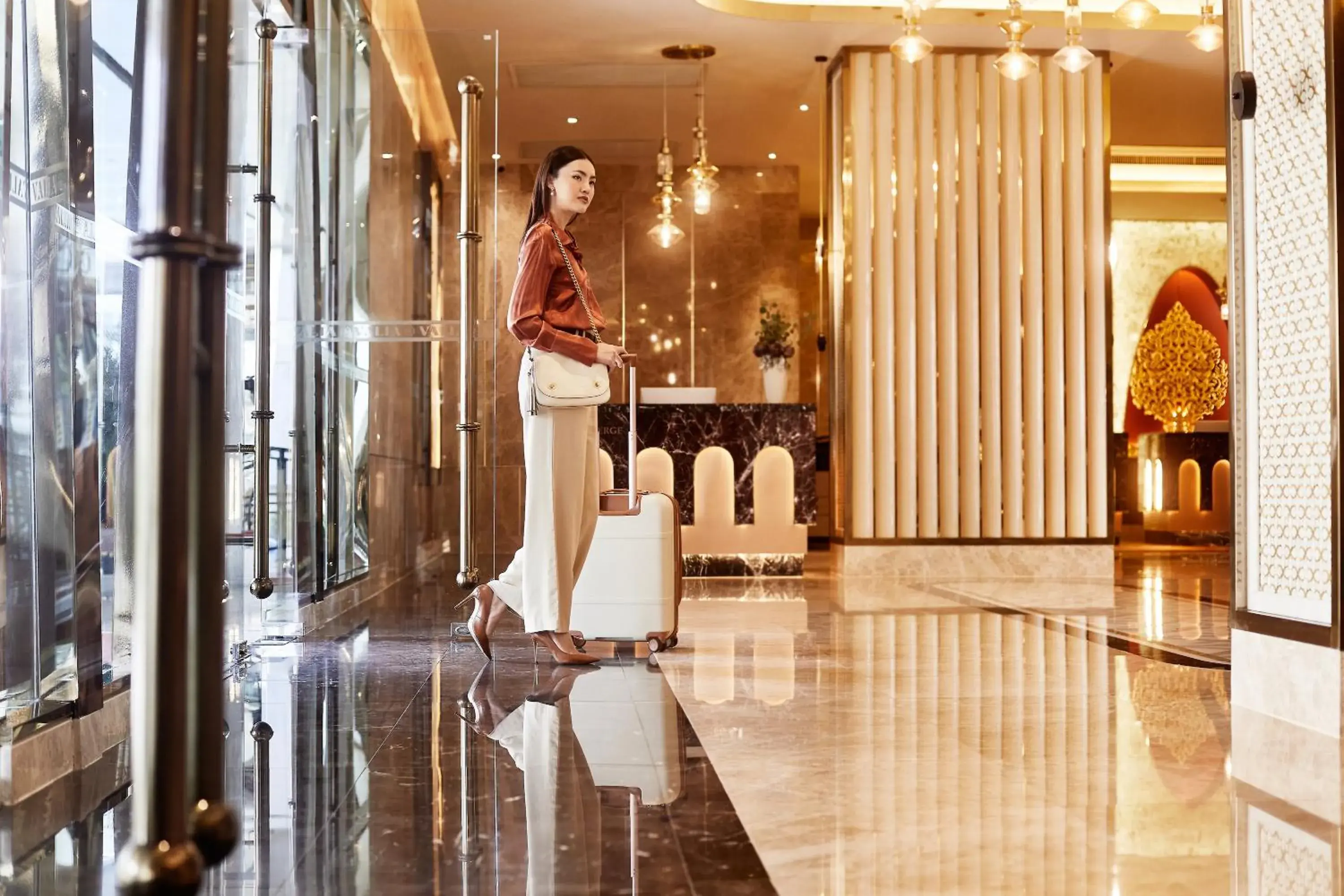Lobby or reception in Valia Hotel Bangkok